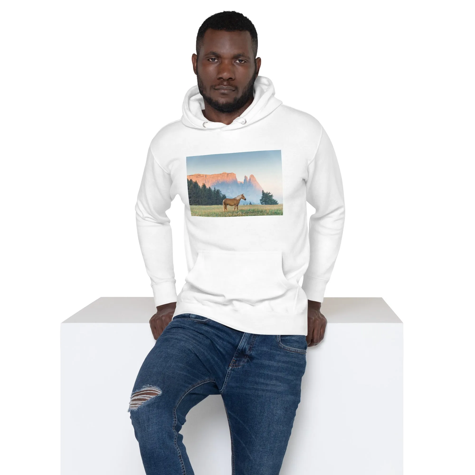 Hoodie Mens Designer (Hoodies Mens - Horse 0020)