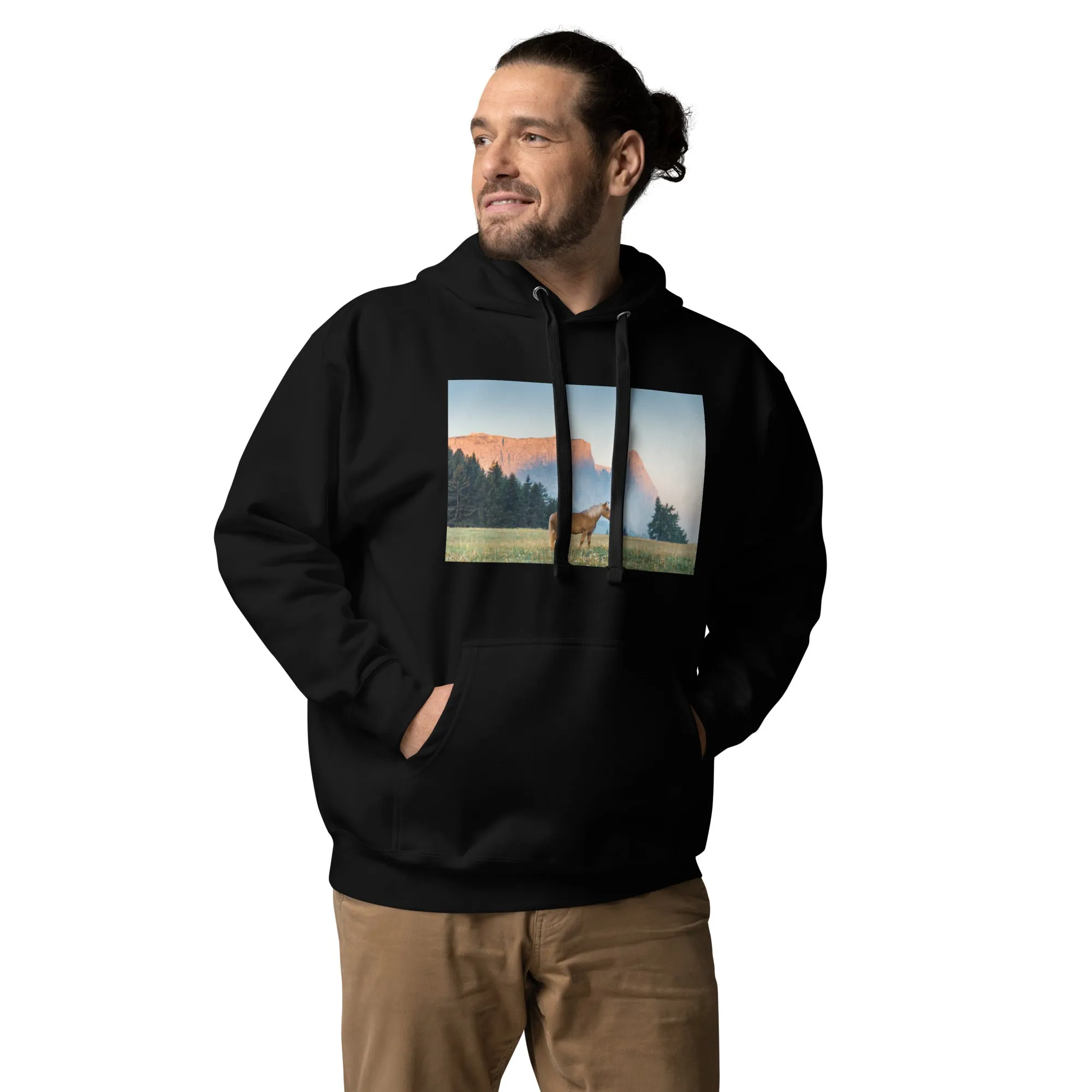 Hoodie Mens Designer (Hoodies Mens - Horse 0020)