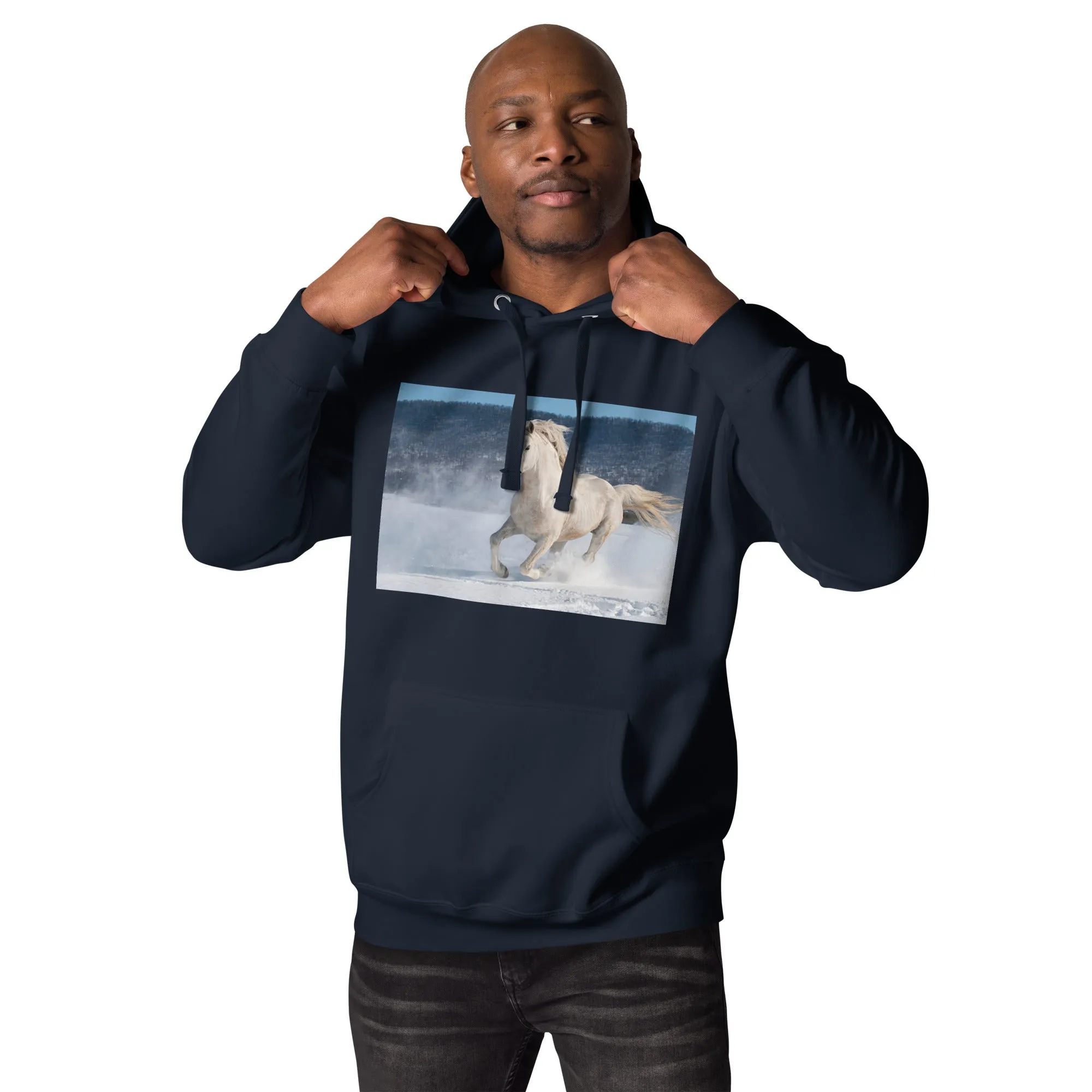 Hoodie Mens Designer (Hoodies Mens - Horse 0022)