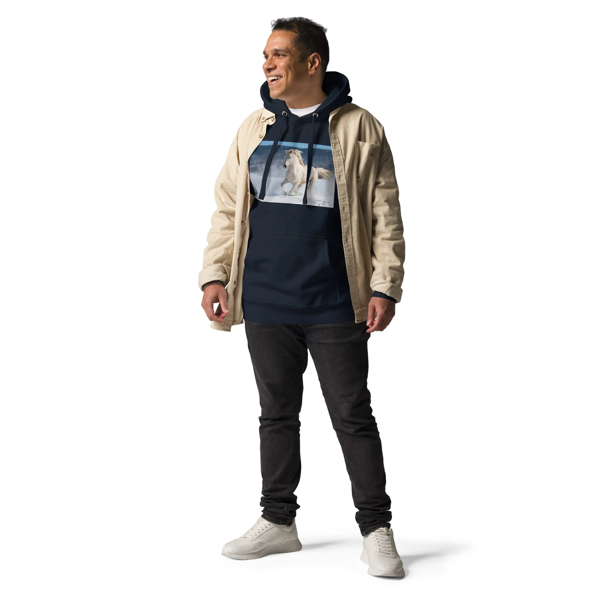 Hoodie Mens Designer (Hoodies Mens - Horse 0022)