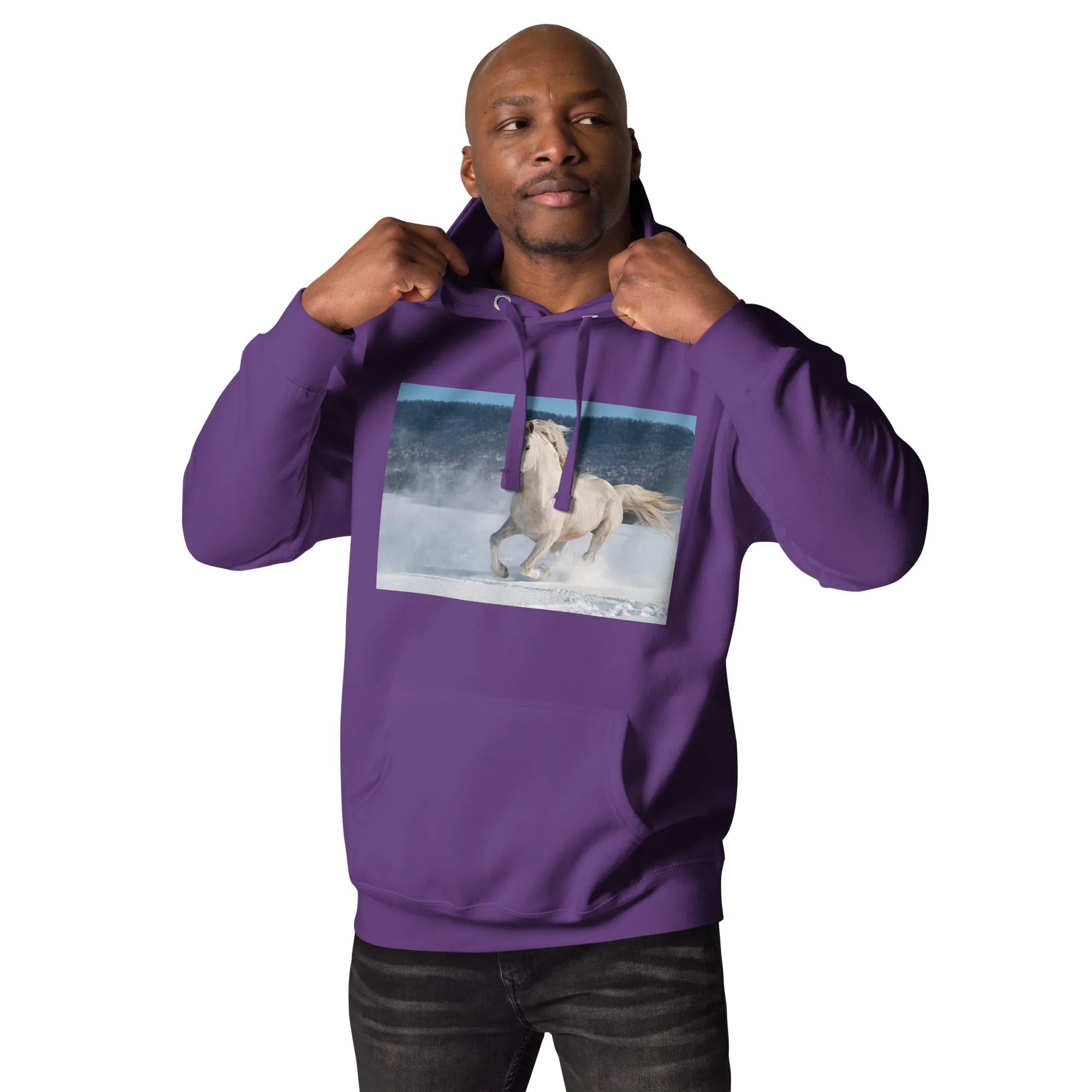 Hoodie Mens Designer (Hoodies Mens - Horse 0022)