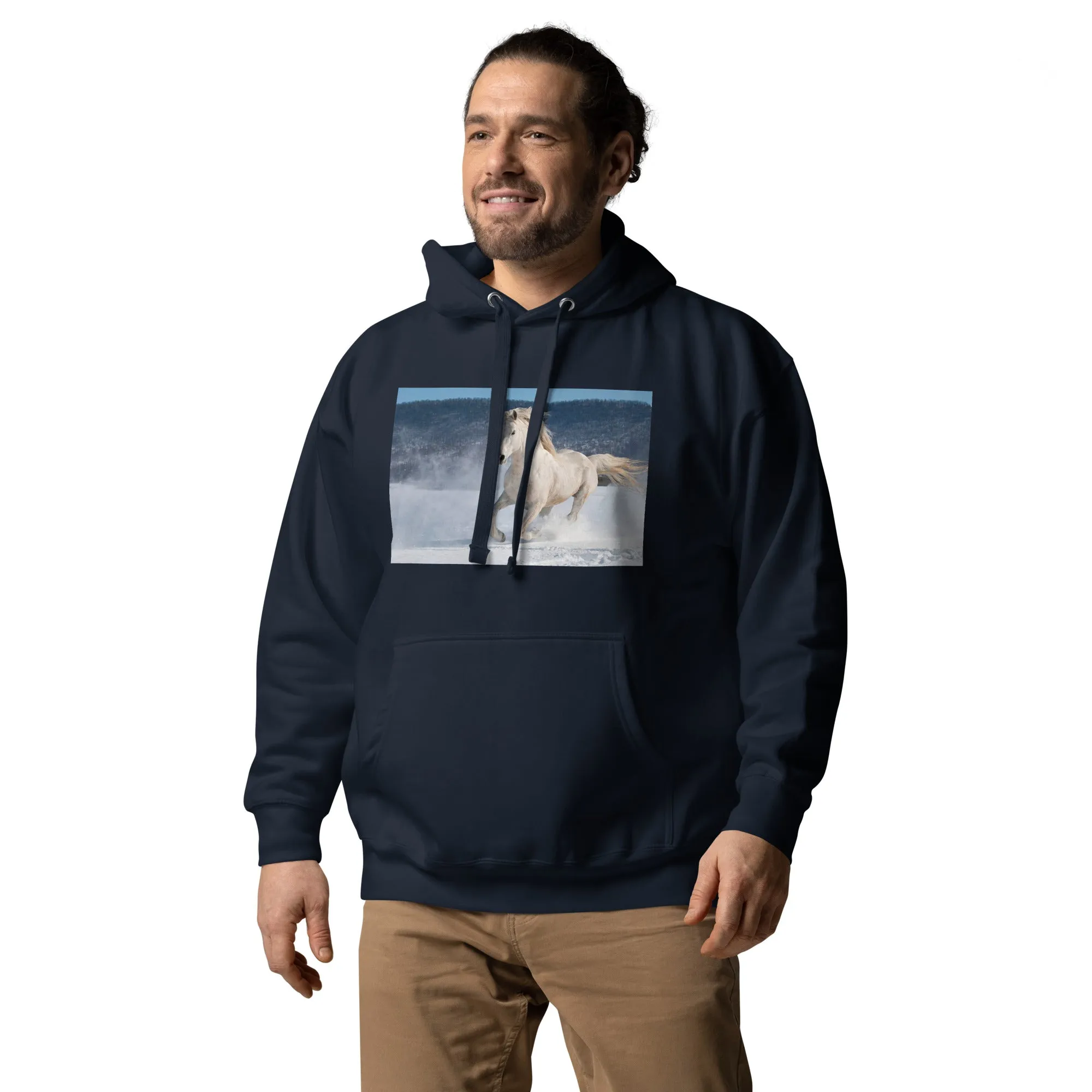 Hoodie Mens Designer (Hoodies Mens - Horse 0022)