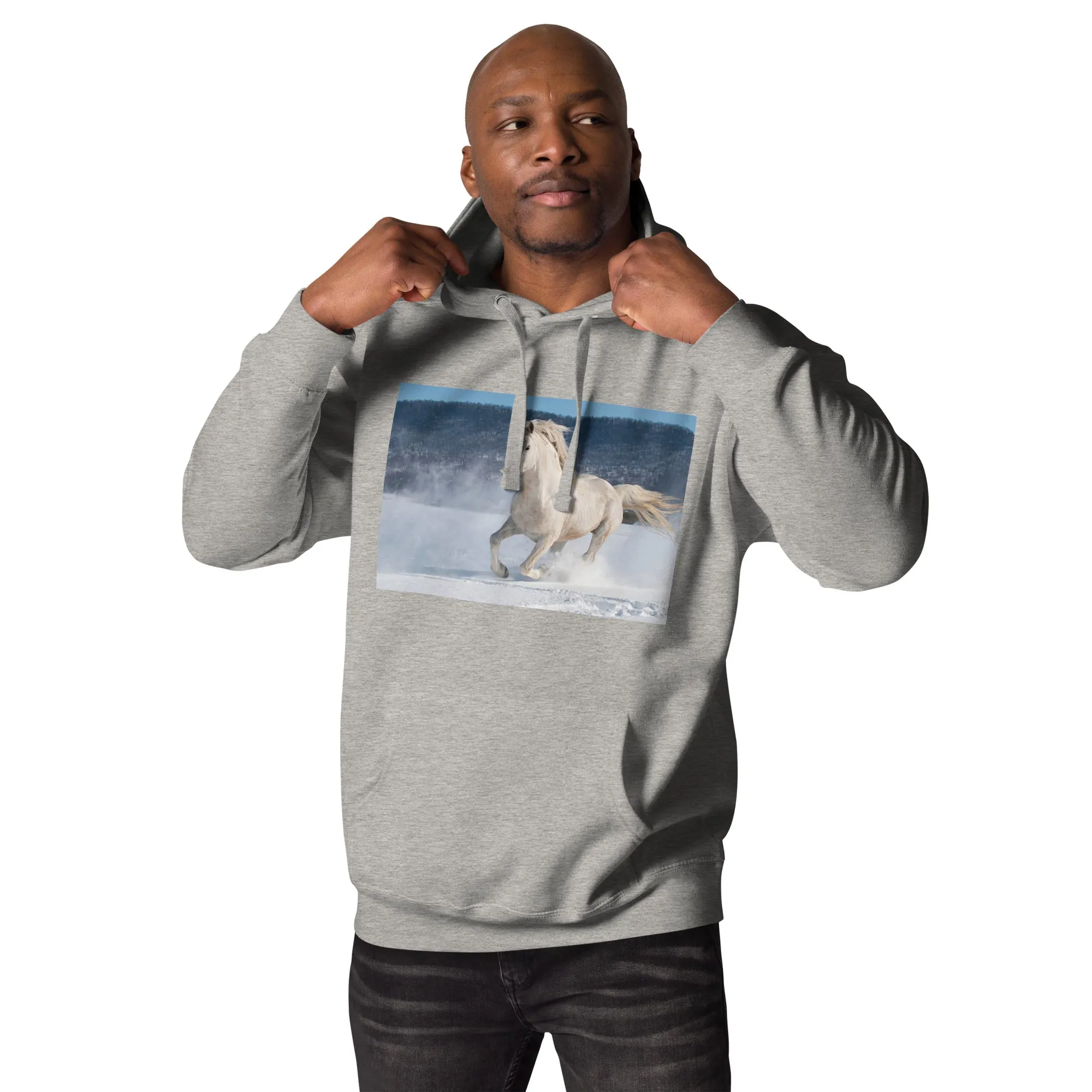 Hoodie Mens Designer (Hoodies Mens - Horse 0022)