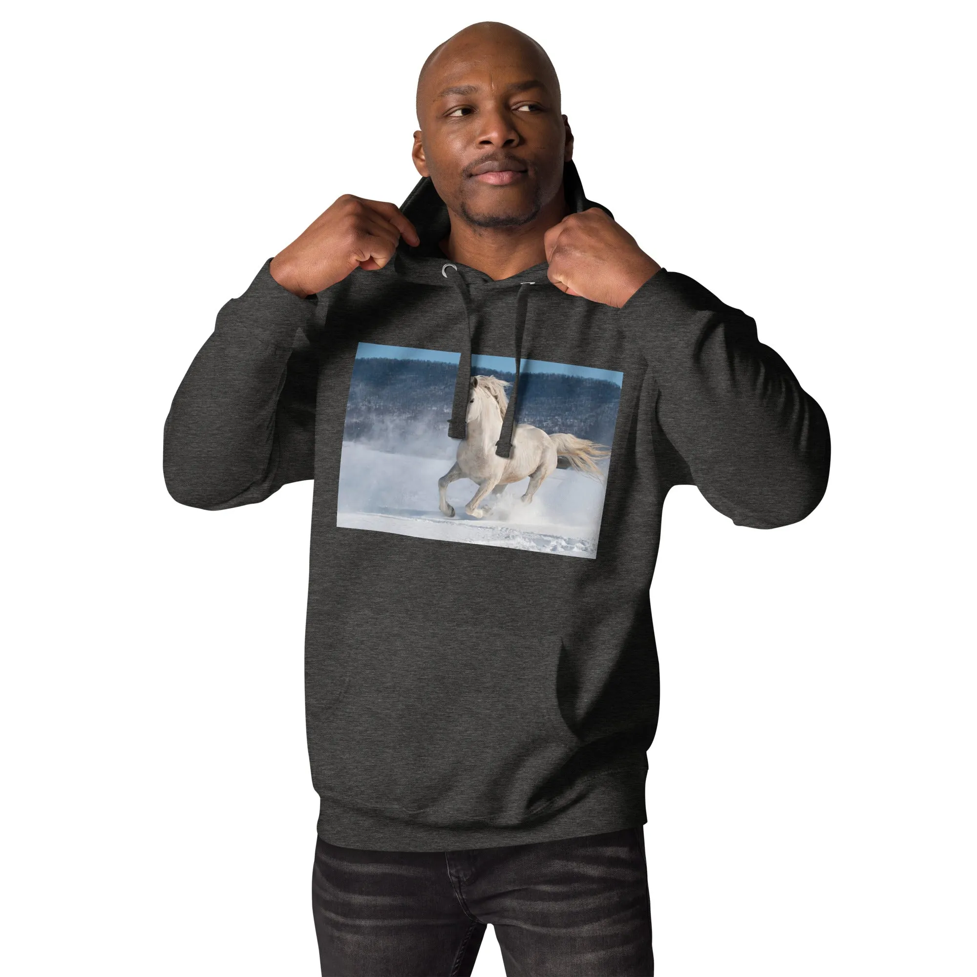 Hoodie Mens Designer (Hoodies Mens - Horse 0022)