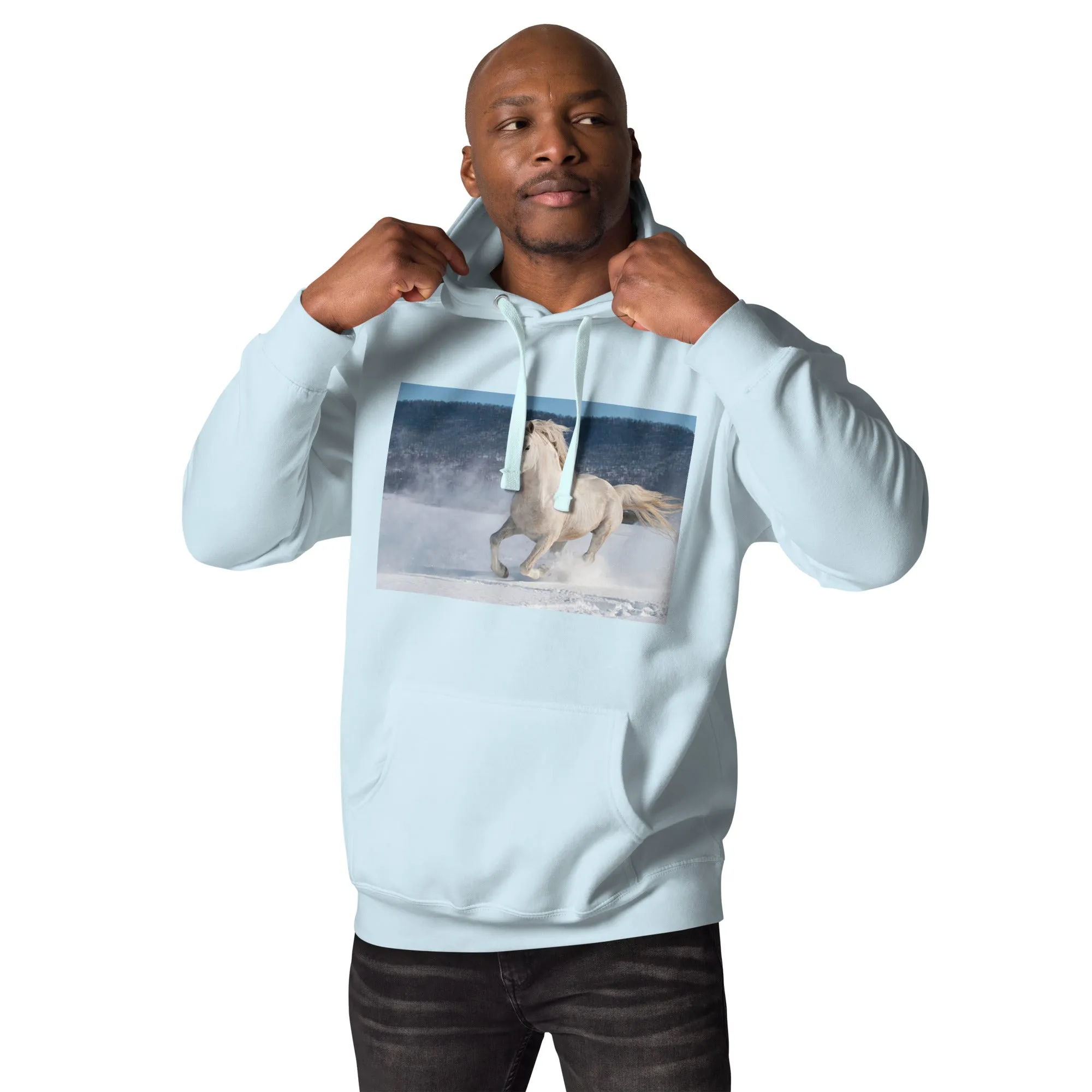 Hoodie Mens Designer (Hoodies Mens - Horse 0022)