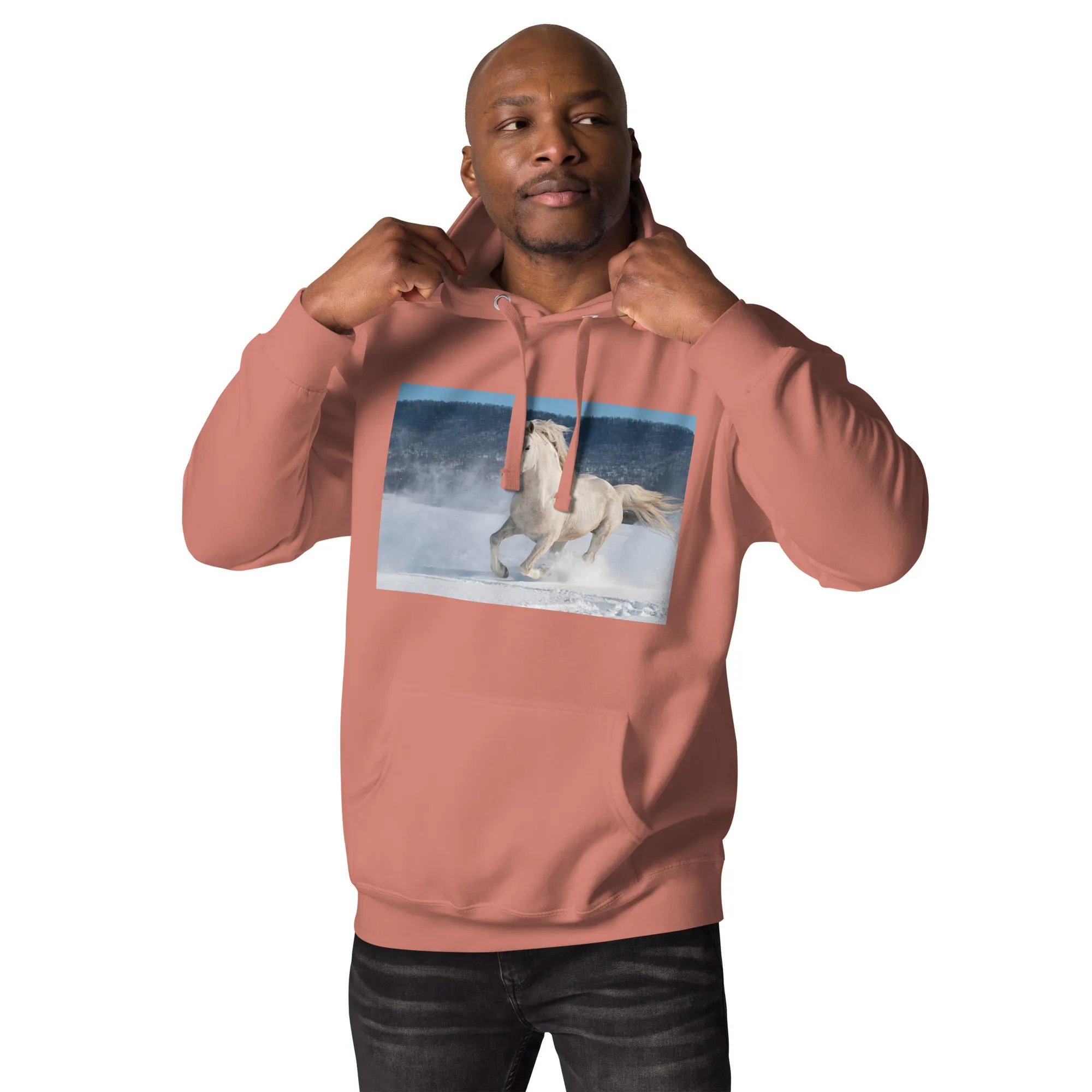 Hoodie Mens Designer (Hoodies Mens - Horse 0022)