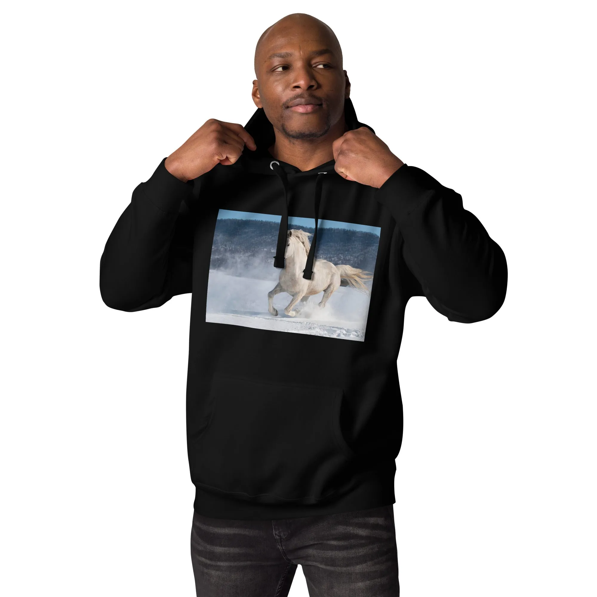 Hoodie Mens Designer (Hoodies Mens - Horse 0022)