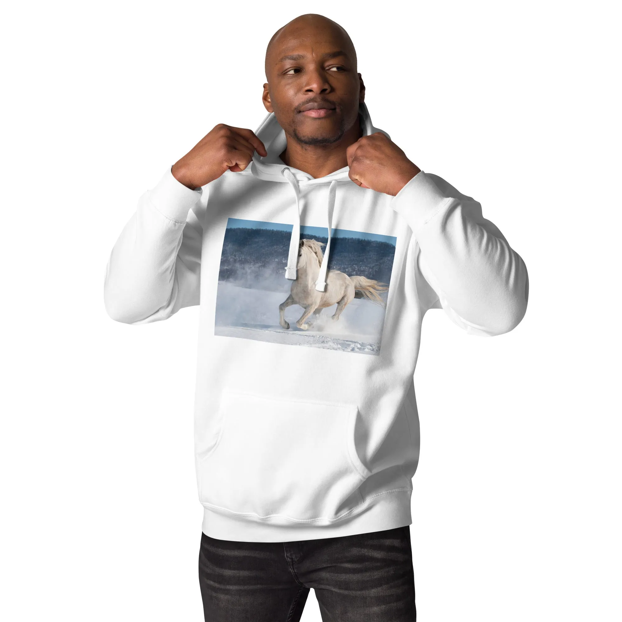 Hoodie Mens Designer (Hoodies Mens - Horse 0022)