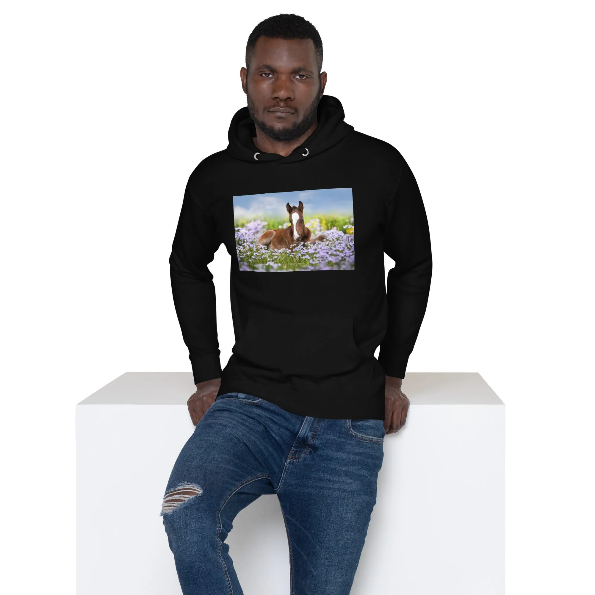 Hoodie Mens Designer (Hoodies Mens - Horse 0025)