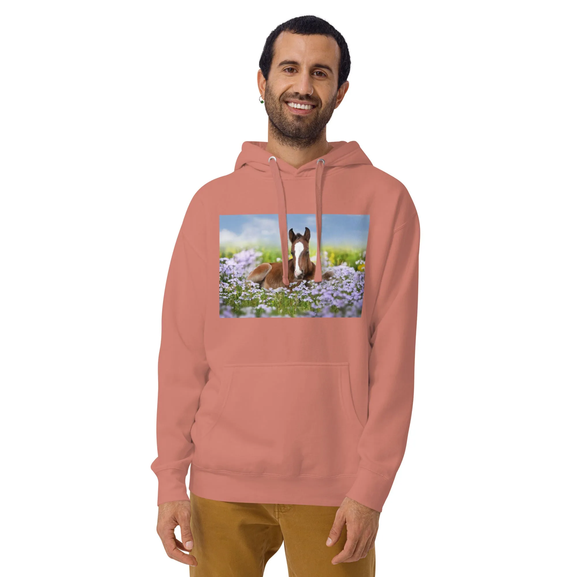 Hoodie Mens Designer (Hoodies Mens - Horse 0025)