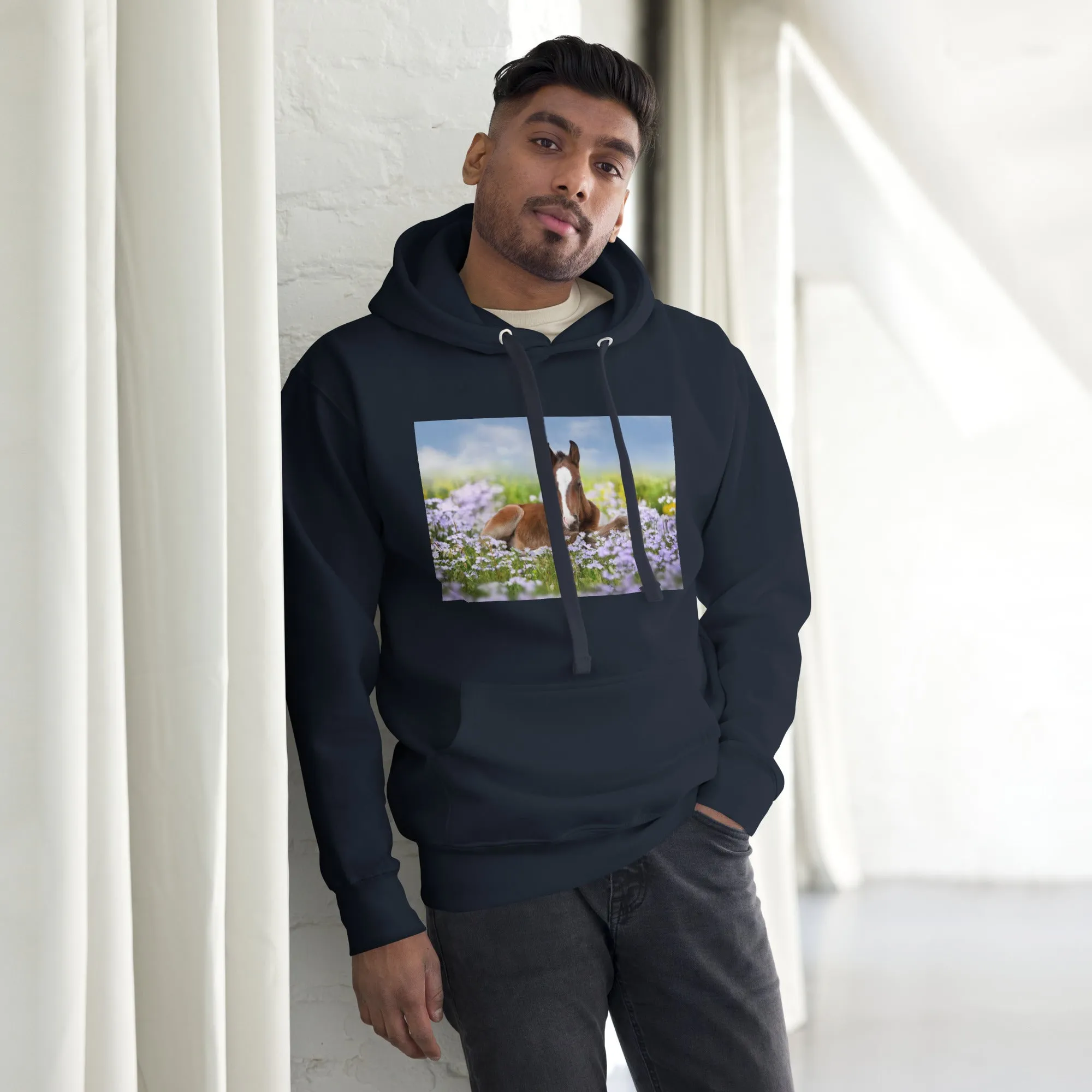 Hoodie Mens Designer (Hoodies Mens - Horse 0025)