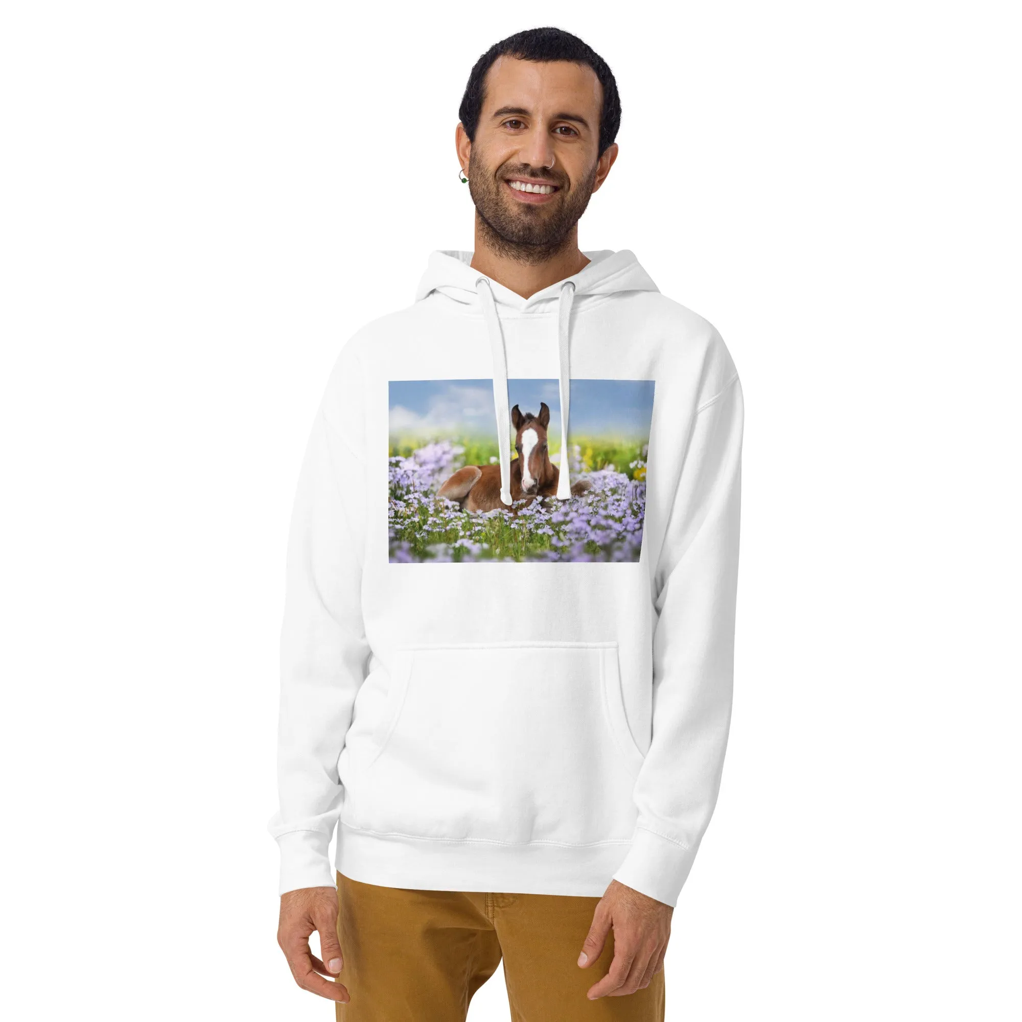 Hoodie Mens Designer (Hoodies Mens - Horse 0025)