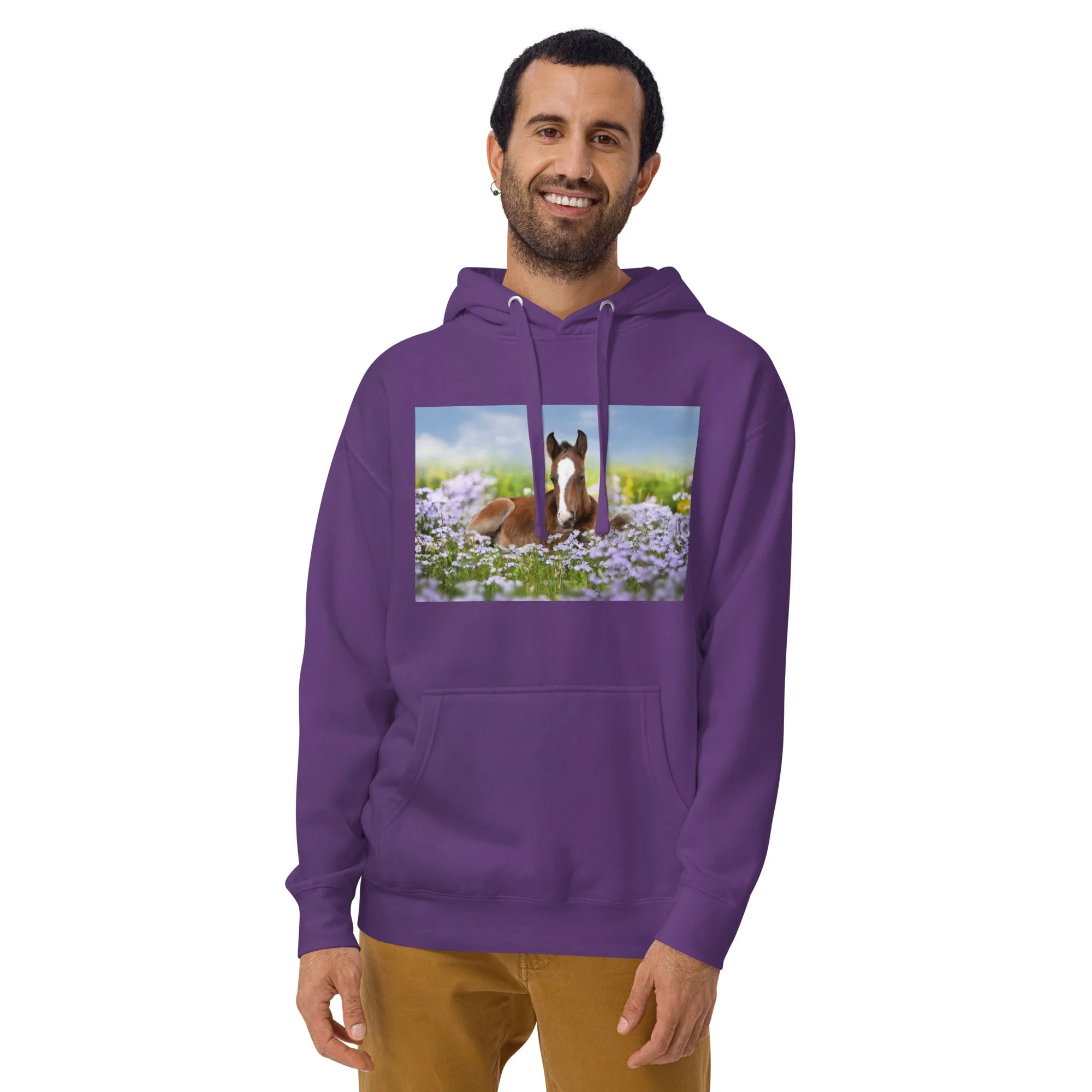 Hoodie Mens Designer (Hoodies Mens - Horse 0025)