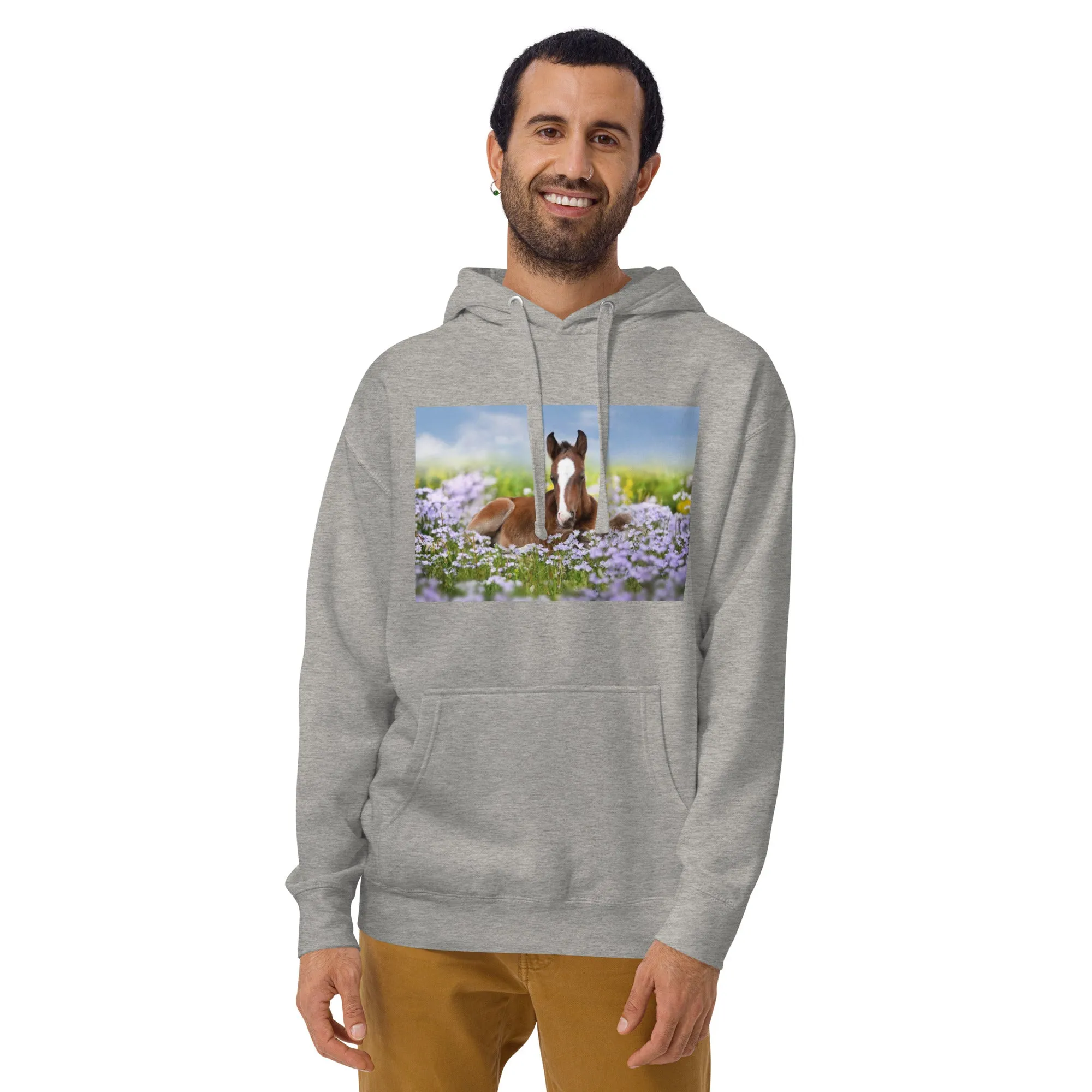 Hoodie Mens Designer (Hoodies Mens - Horse 0025)