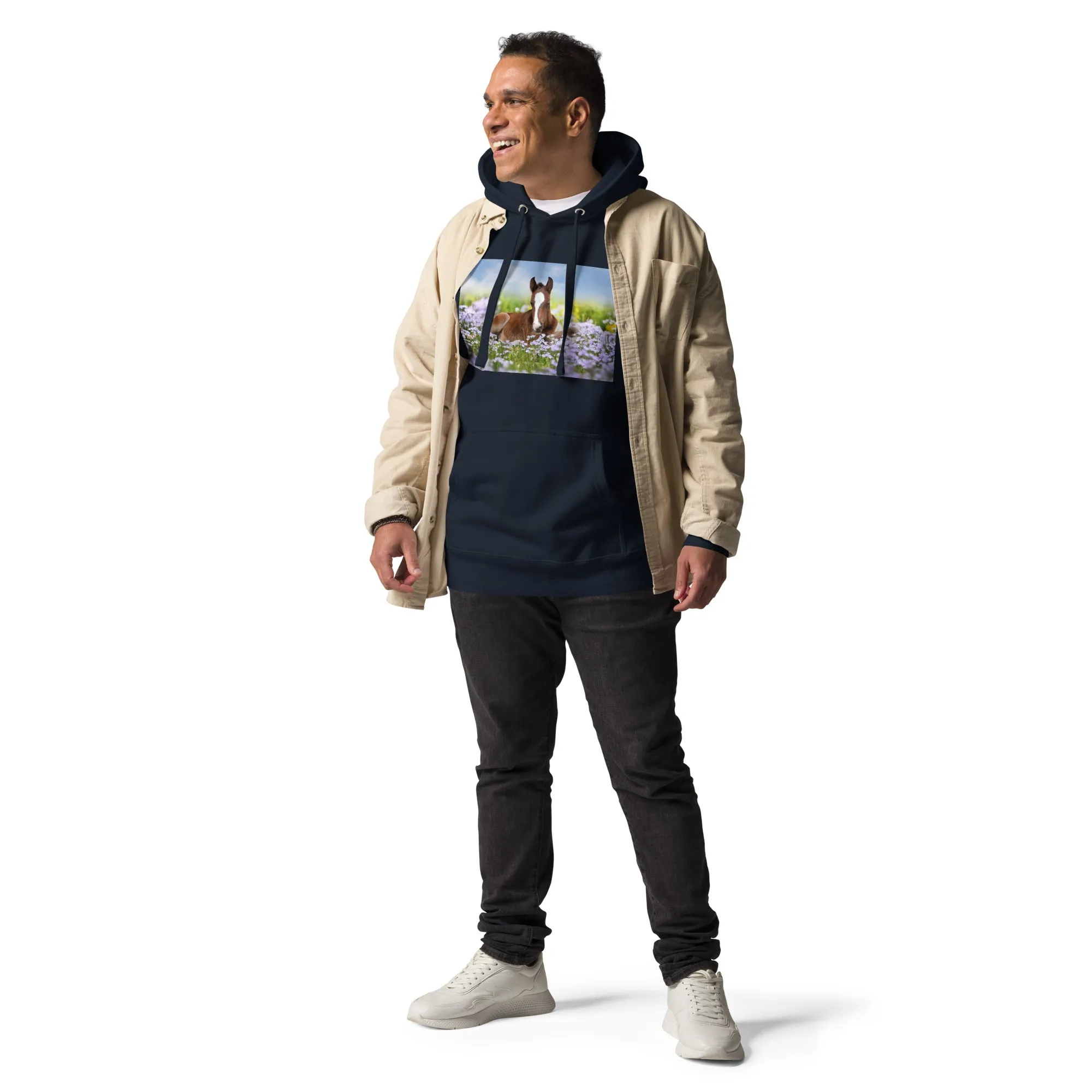 Hoodie Mens Designer (Hoodies Mens - Horse 0025)