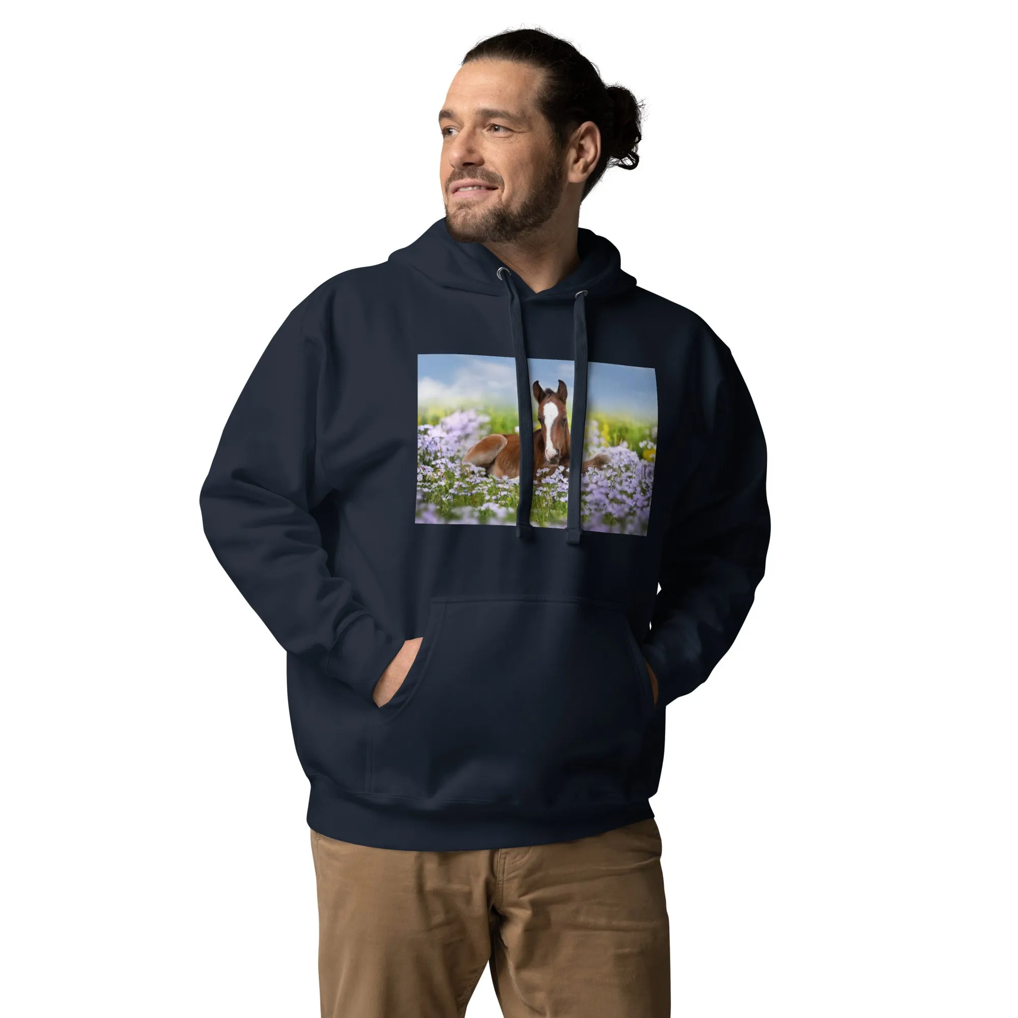Hoodie Mens Designer (Hoodies Mens - Horse 0025)