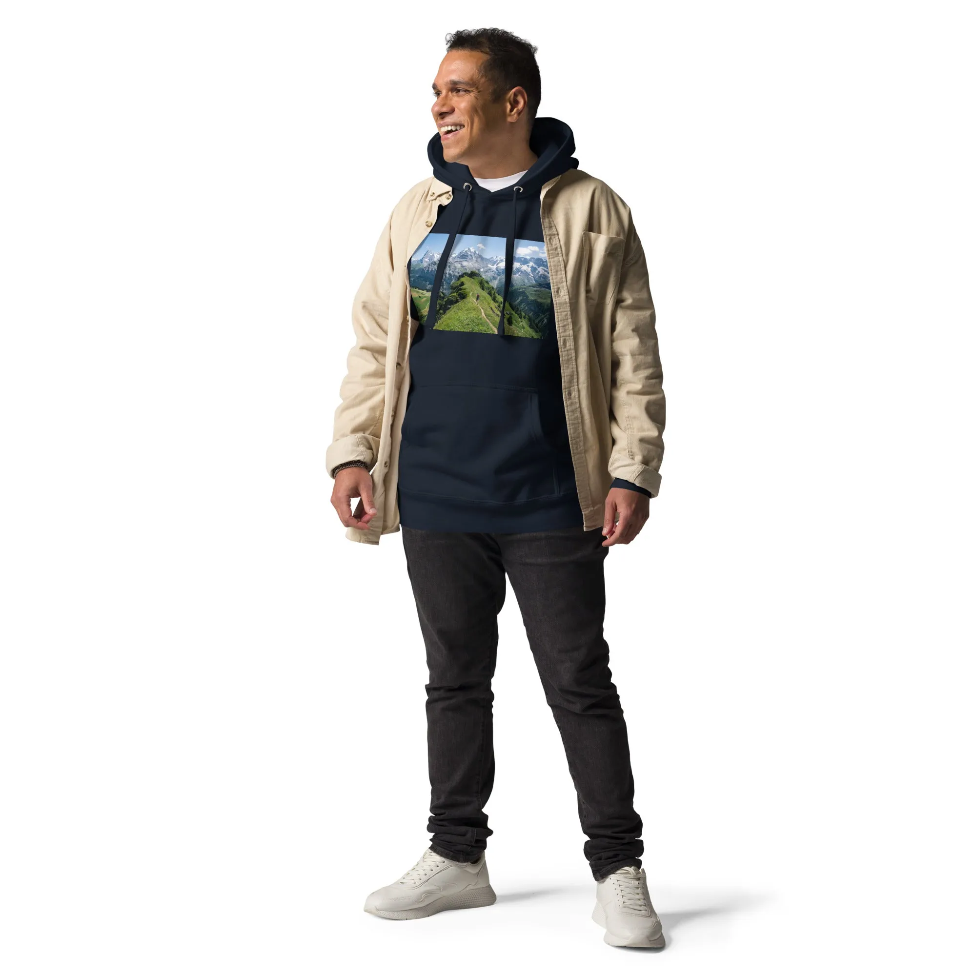 Hoodie Mens Designer (Hoodies Mens - Nature Mountain 0016)
