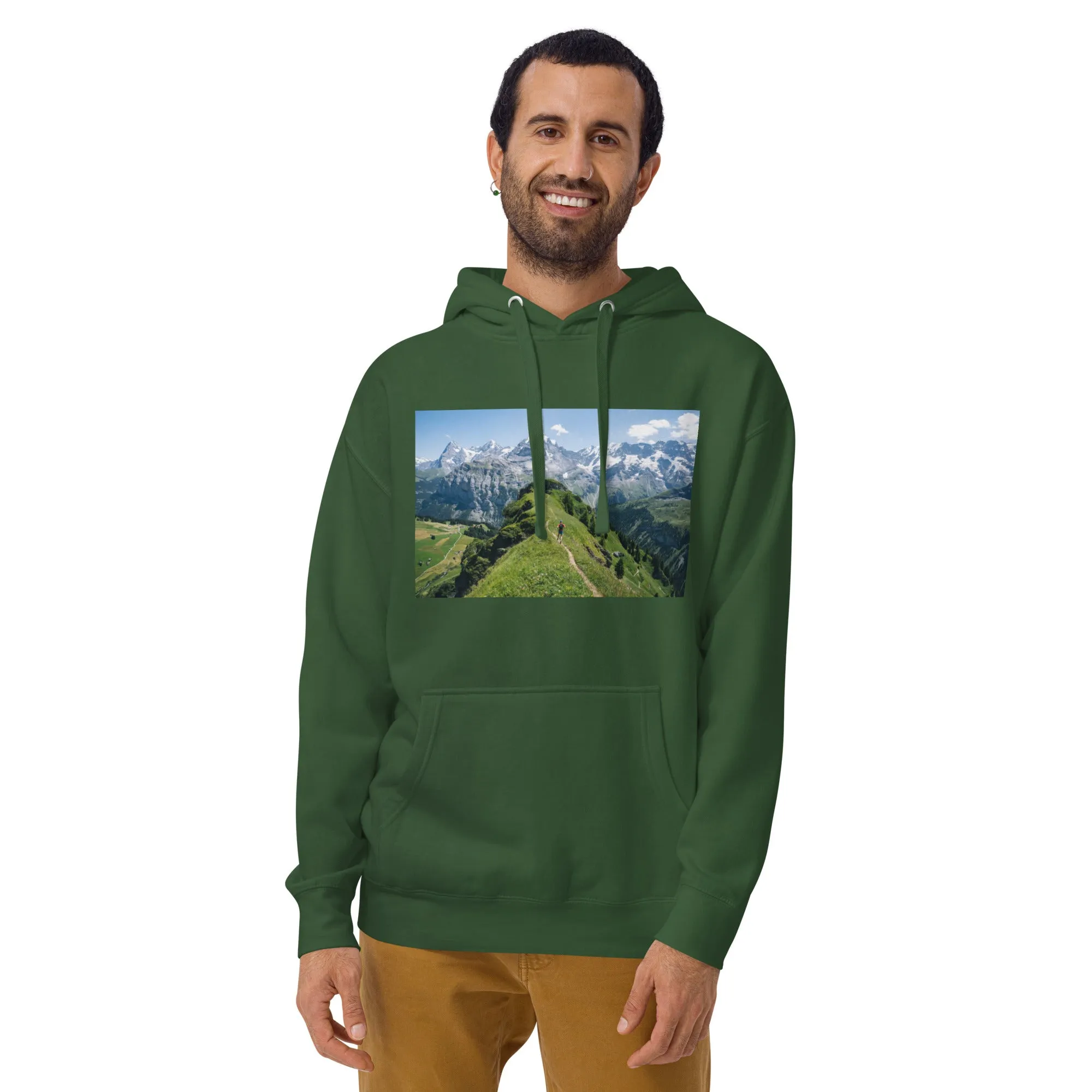 Hoodie Mens Designer (Hoodies Mens - Nature Mountain 0016)