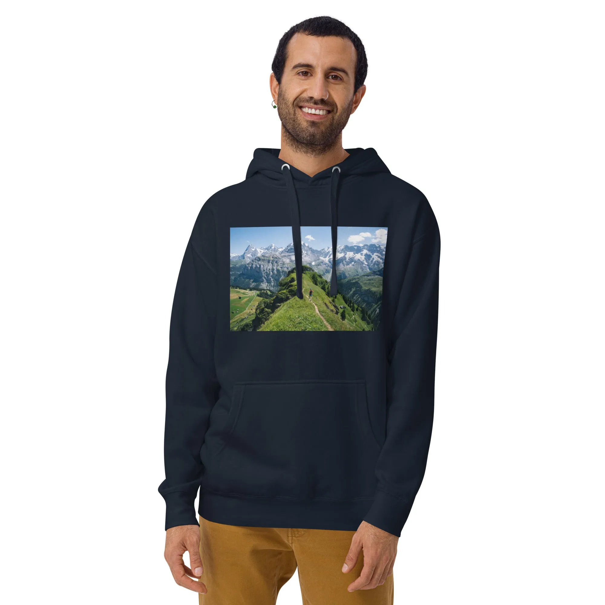 Hoodie Mens Designer (Hoodies Mens - Nature Mountain 0016)