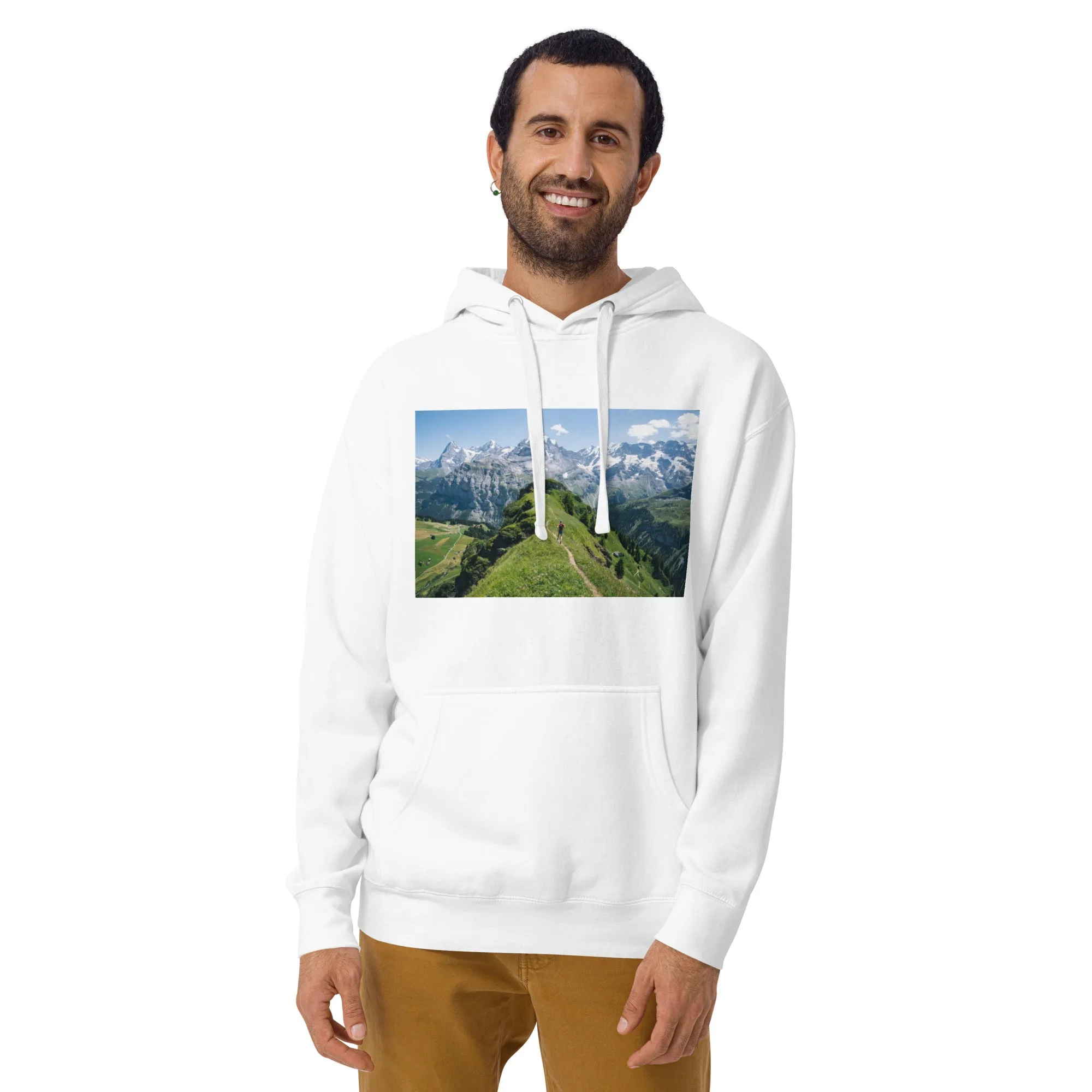 Hoodie Mens Designer (Hoodies Mens - Nature Mountain 0016)