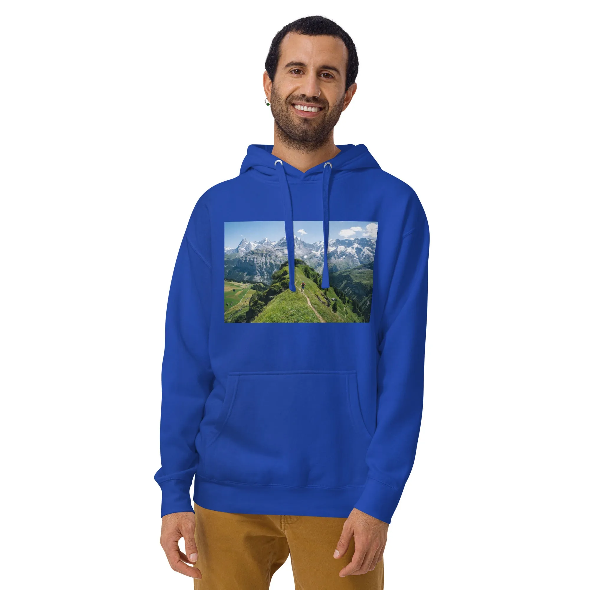 Hoodie Mens Designer (Hoodies Mens - Nature Mountain 0016)
