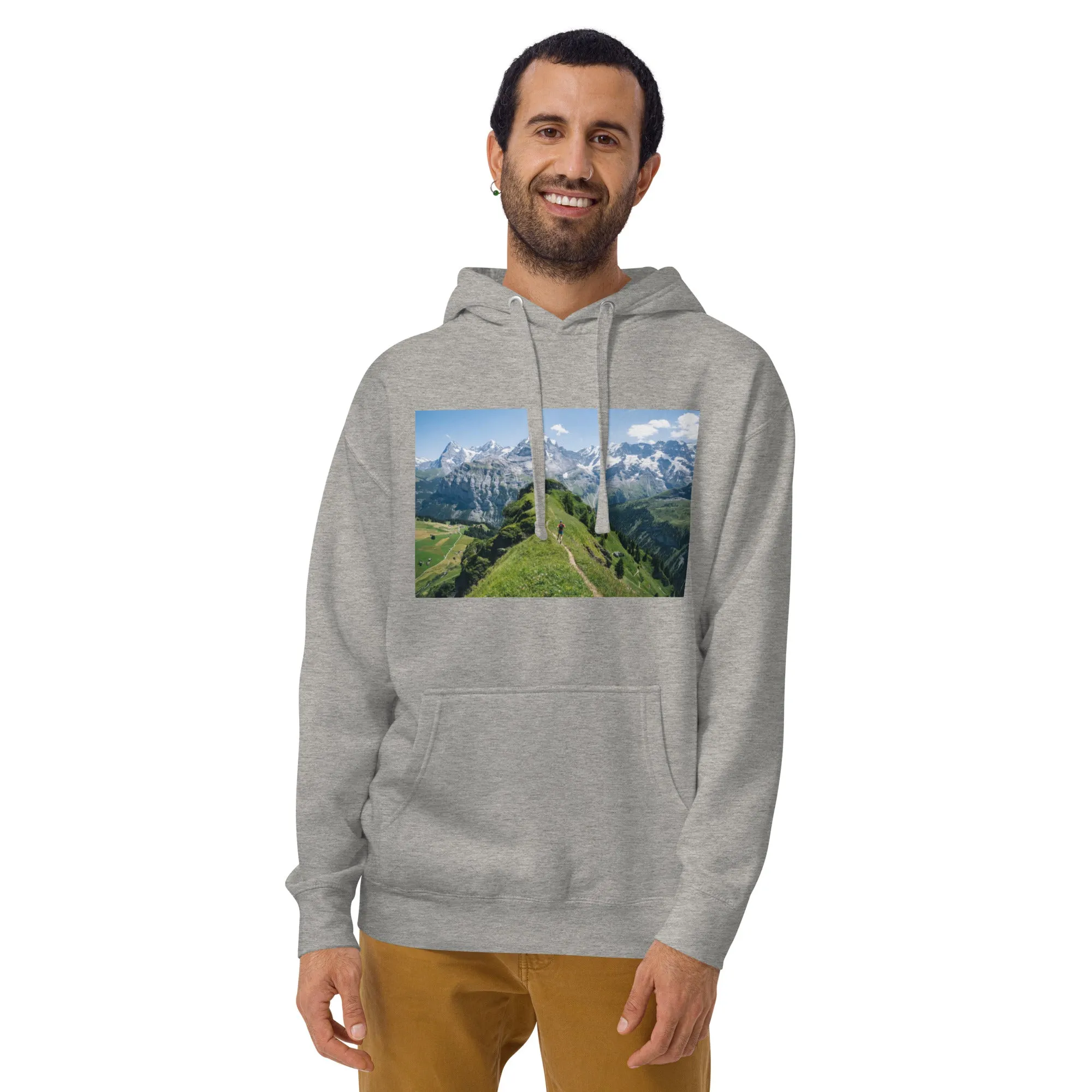 Hoodie Mens Designer (Hoodies Mens - Nature Mountain 0016)