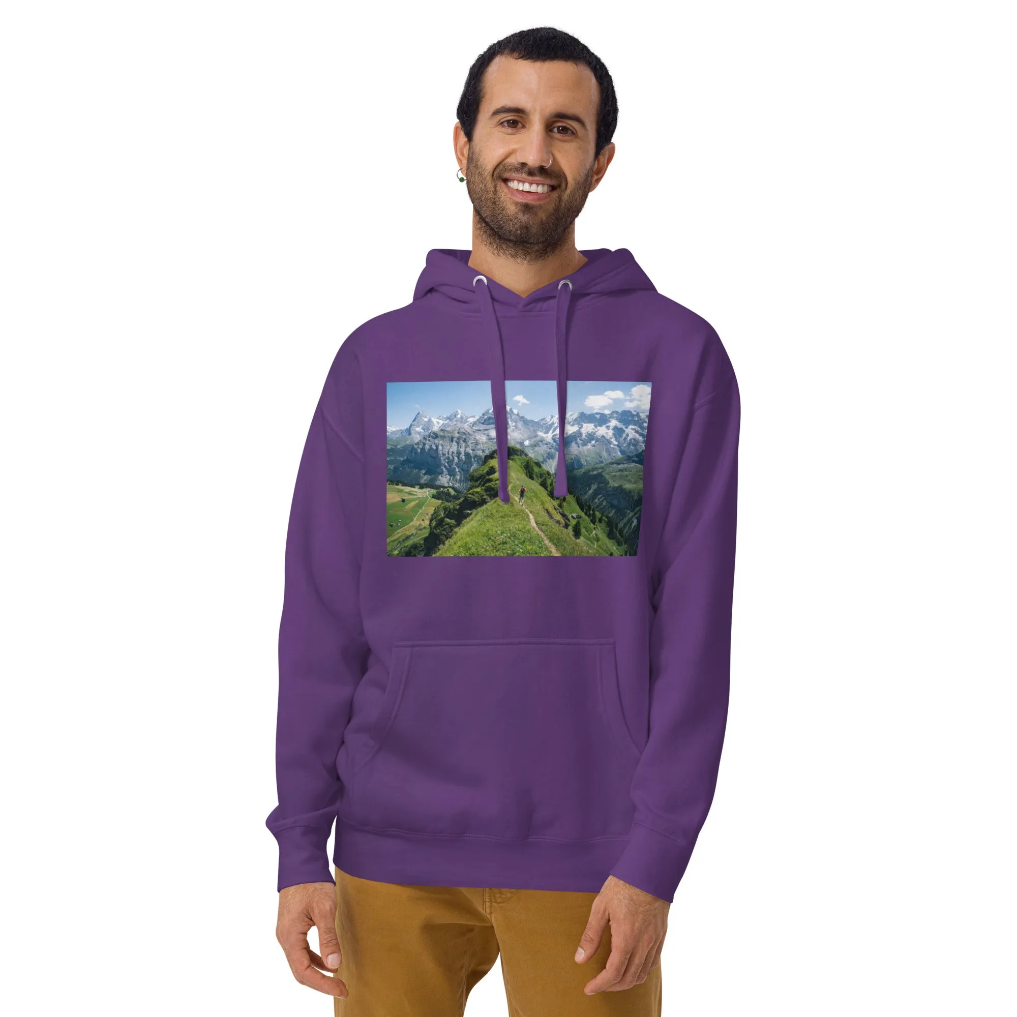 Hoodie Mens Designer (Hoodies Mens - Nature Mountain 0016)