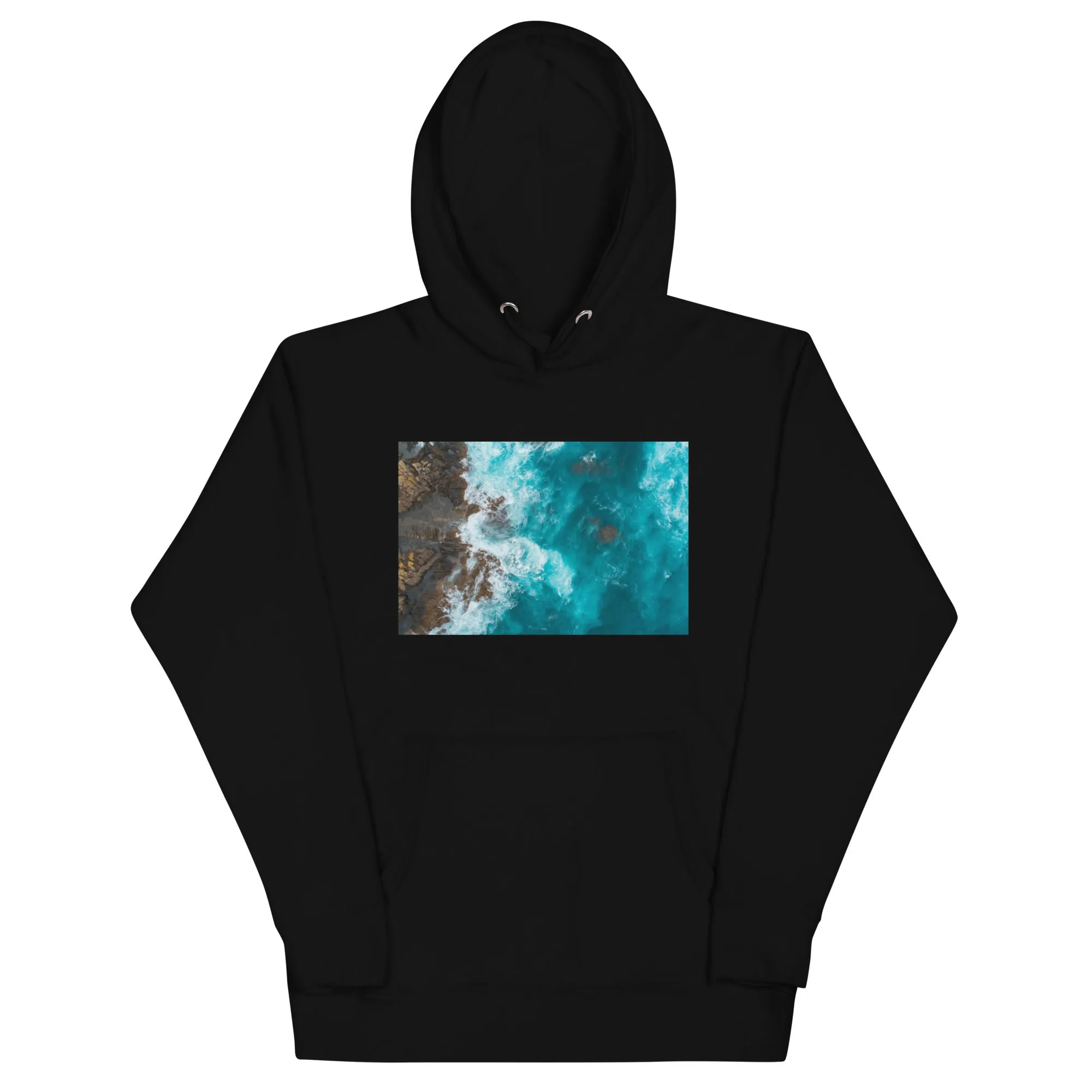 Hoodie Mens Designer (Hoodies Mens - Nature Seashore 0010)