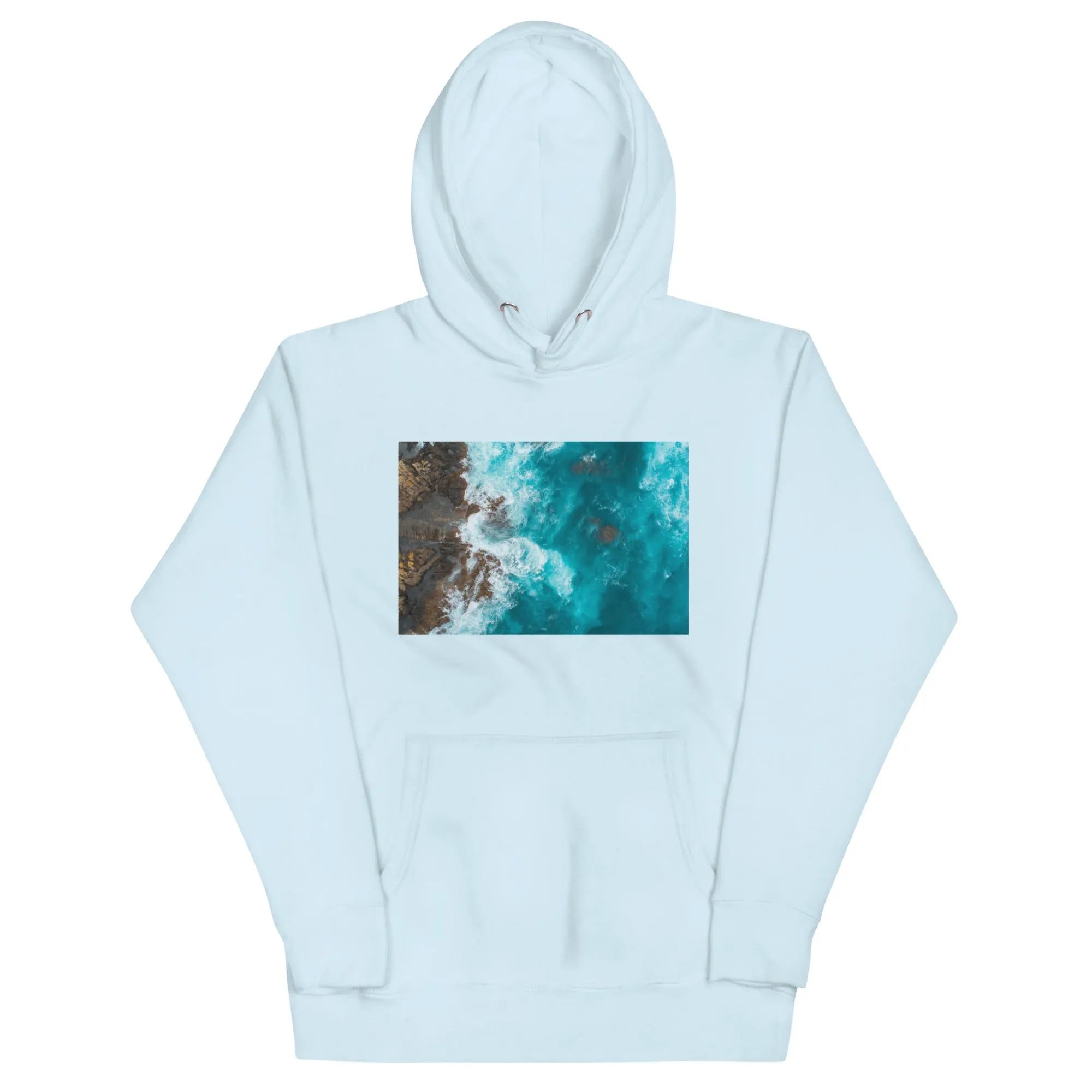 Hoodie Mens Designer (Hoodies Mens - Nature Seashore 0010)