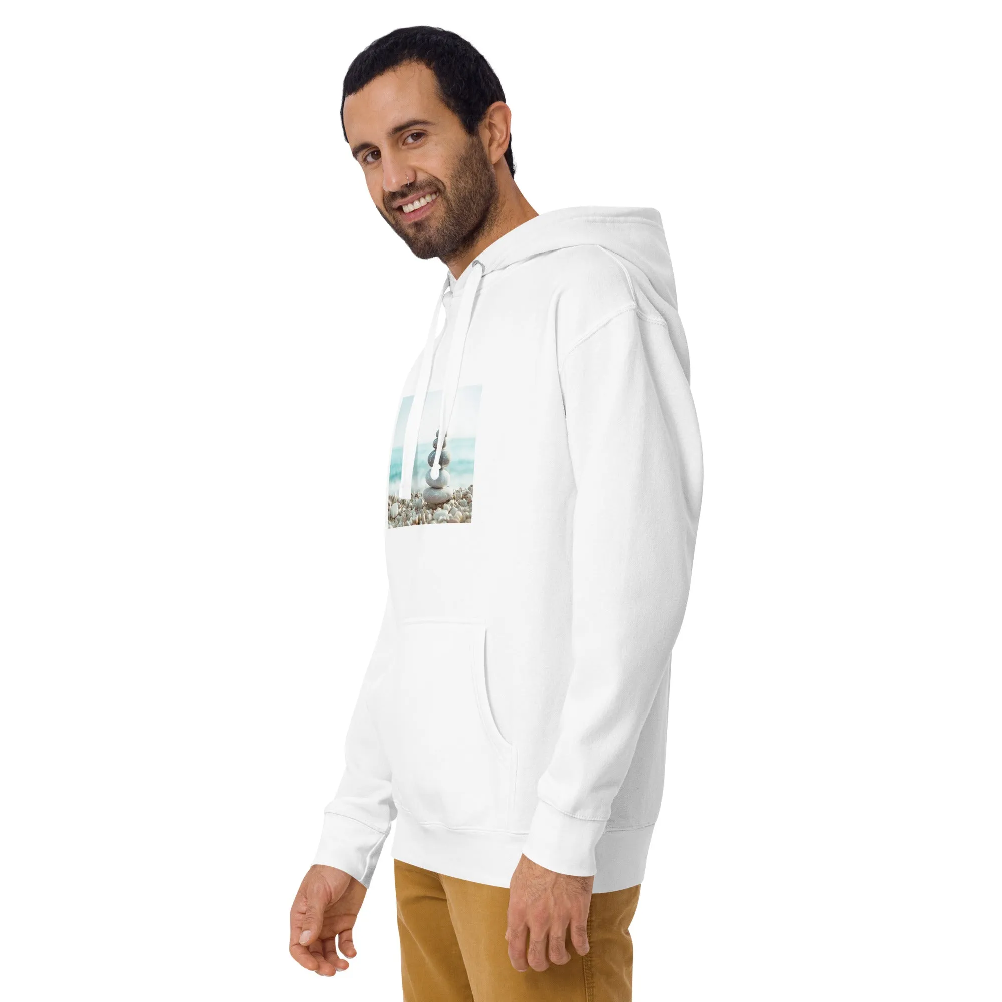 Hoodie Mens Designer (Hoodies Mens - Nature Seashore 0013)