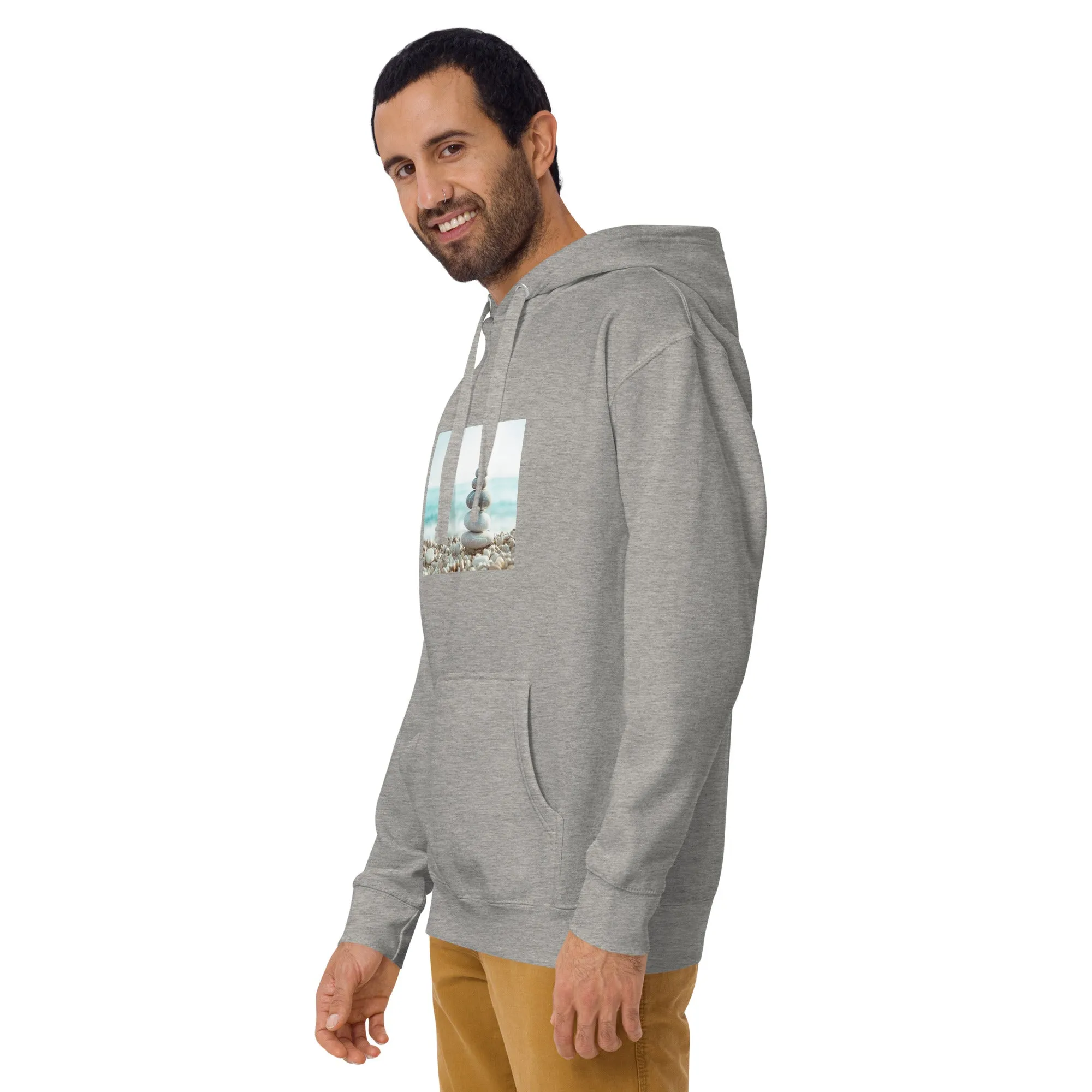 Hoodie Mens Designer (Hoodies Mens - Nature Seashore 0013)