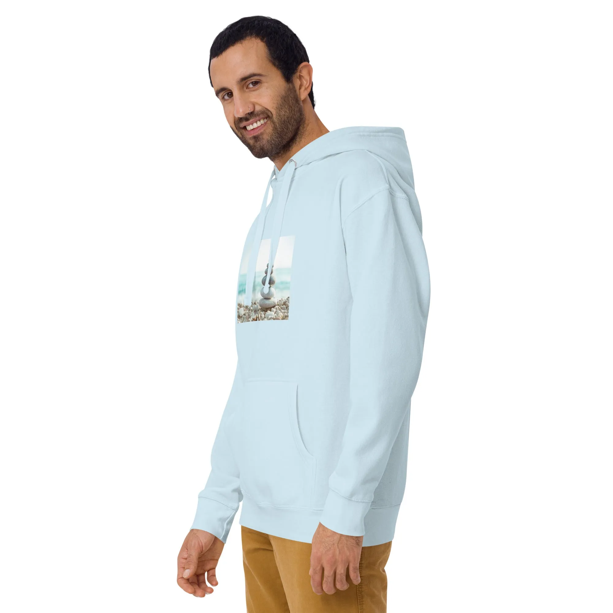Hoodie Mens Designer (Hoodies Mens - Nature Seashore 0013)