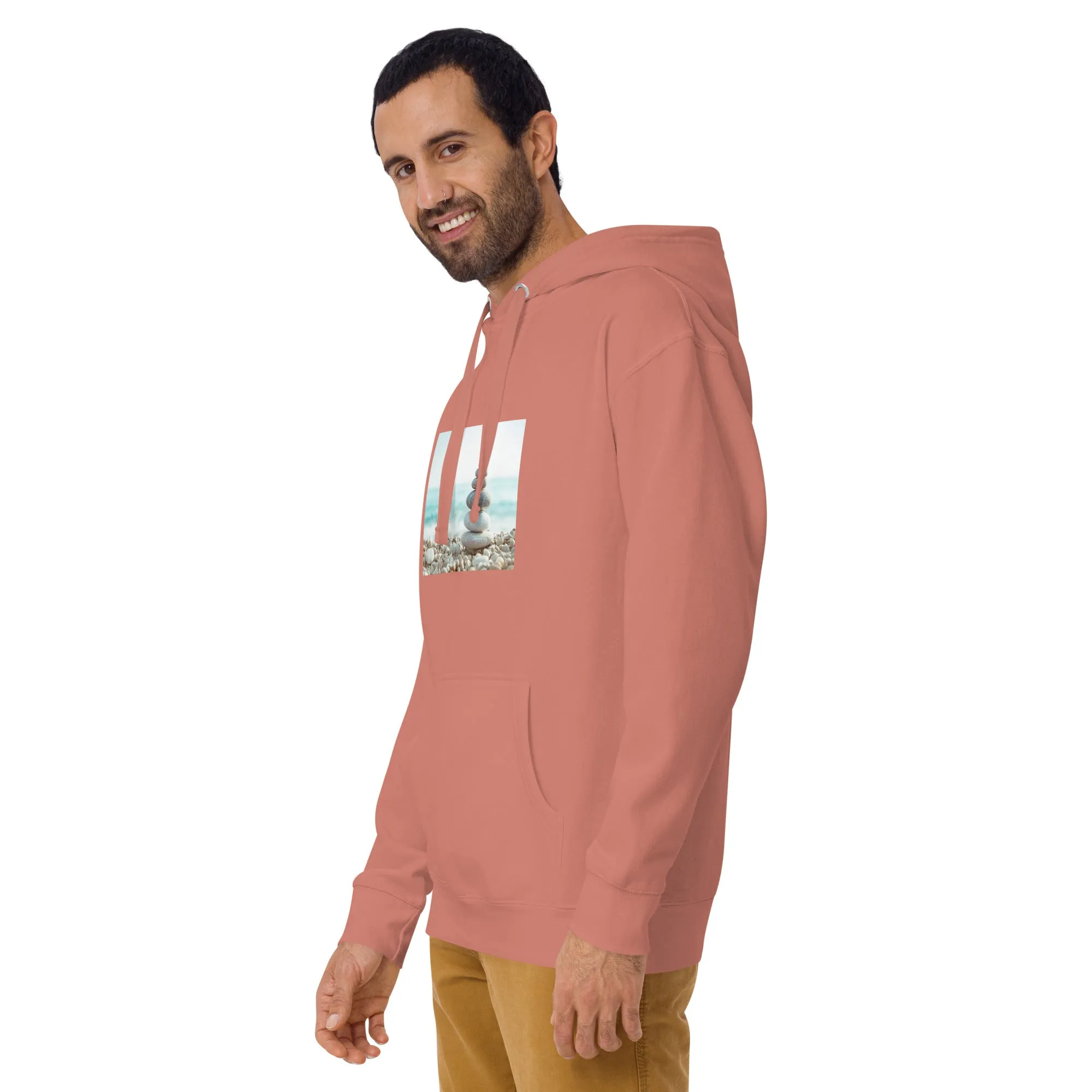 Hoodie Mens Designer (Hoodies Mens - Nature Seashore 0013)