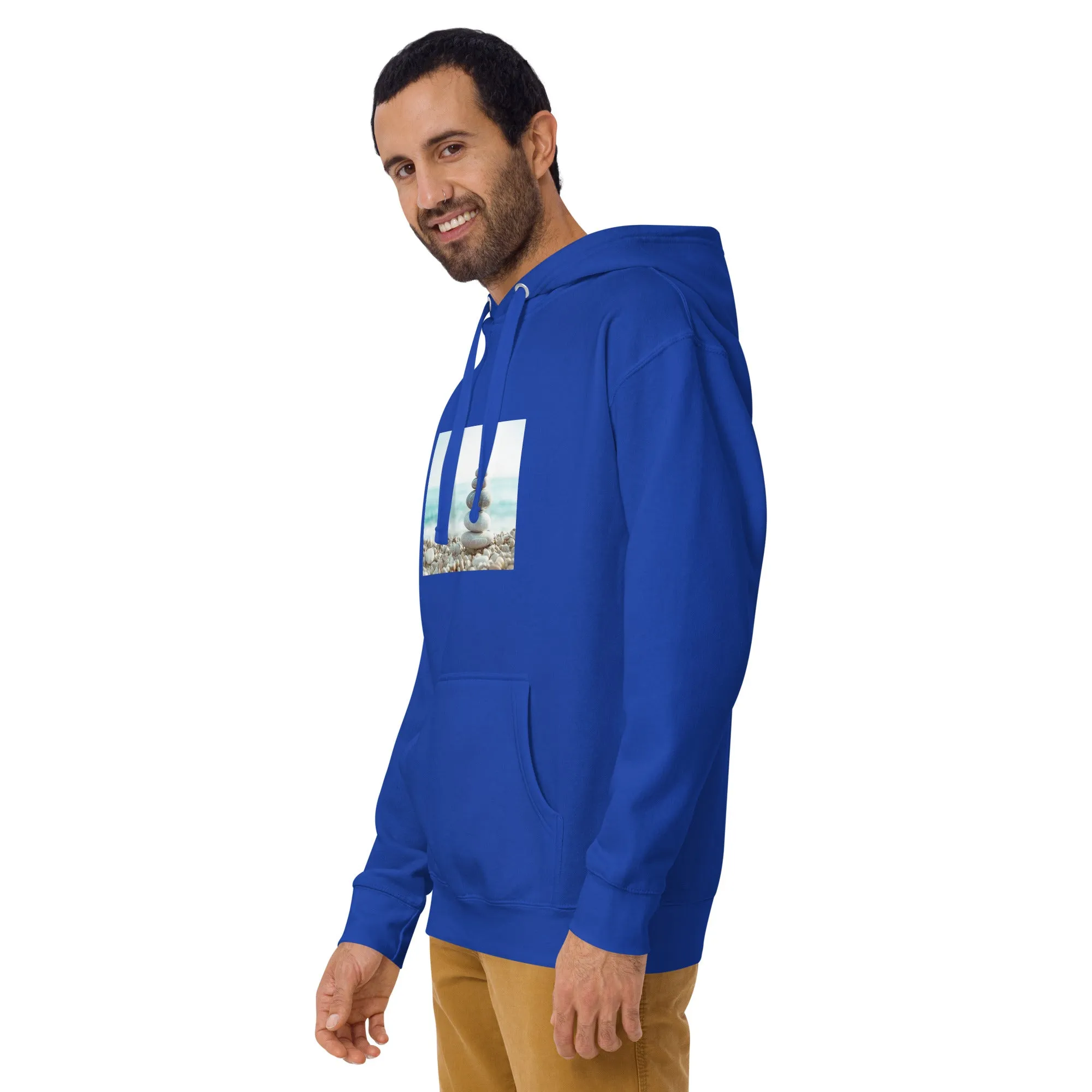 Hoodie Mens Designer (Hoodies Mens - Nature Seashore 0013)