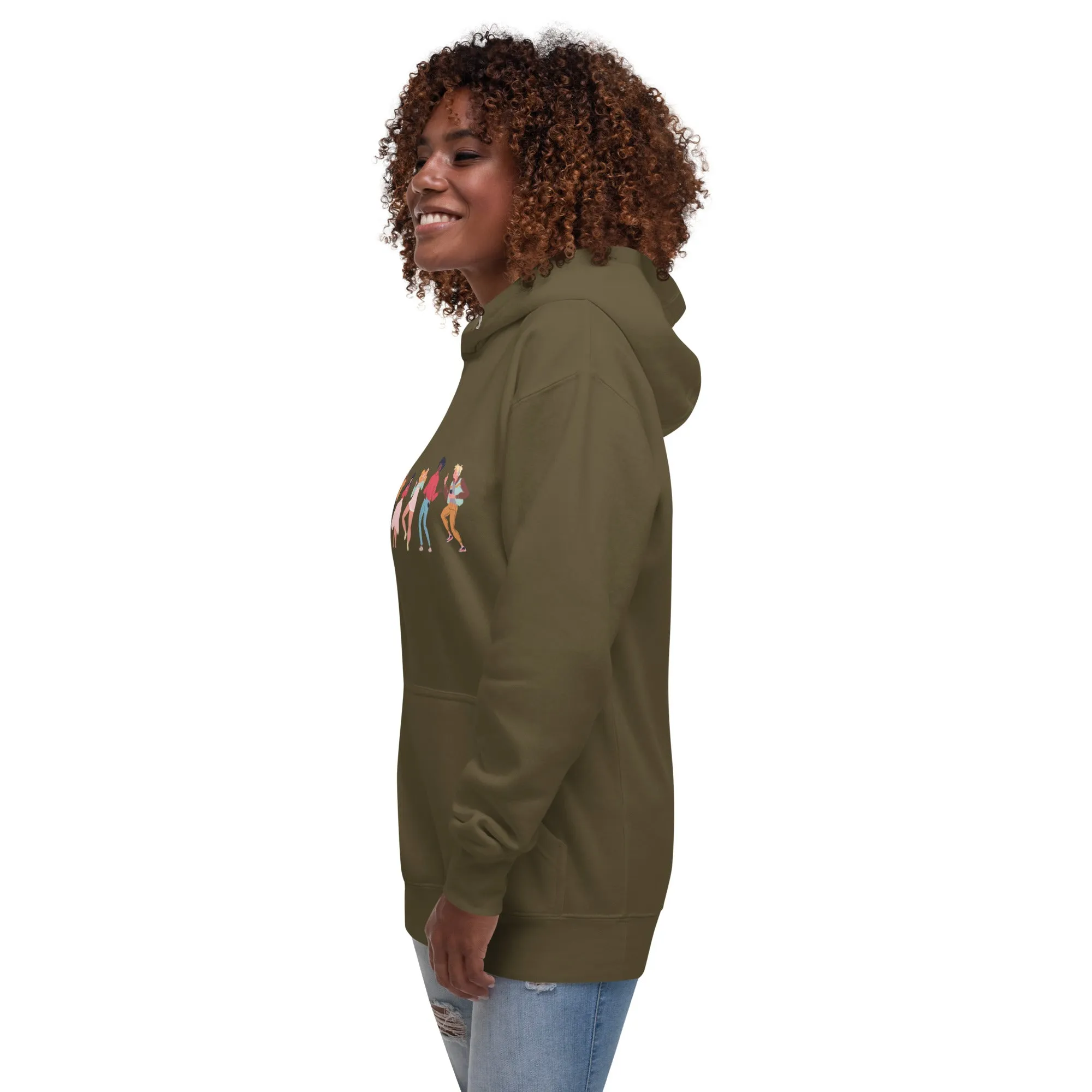 Hoodie Womens Designer (Hoodies Womens - Motivation 0037)