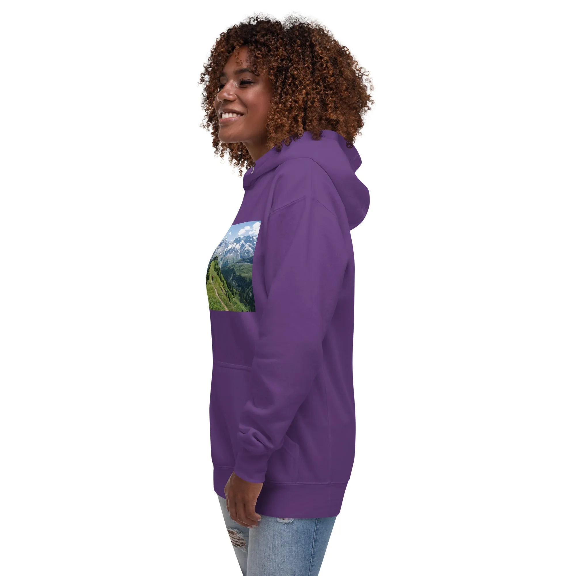 Hoodie Womens Designer (Hoodies Womens - Nature Mountain 0016)