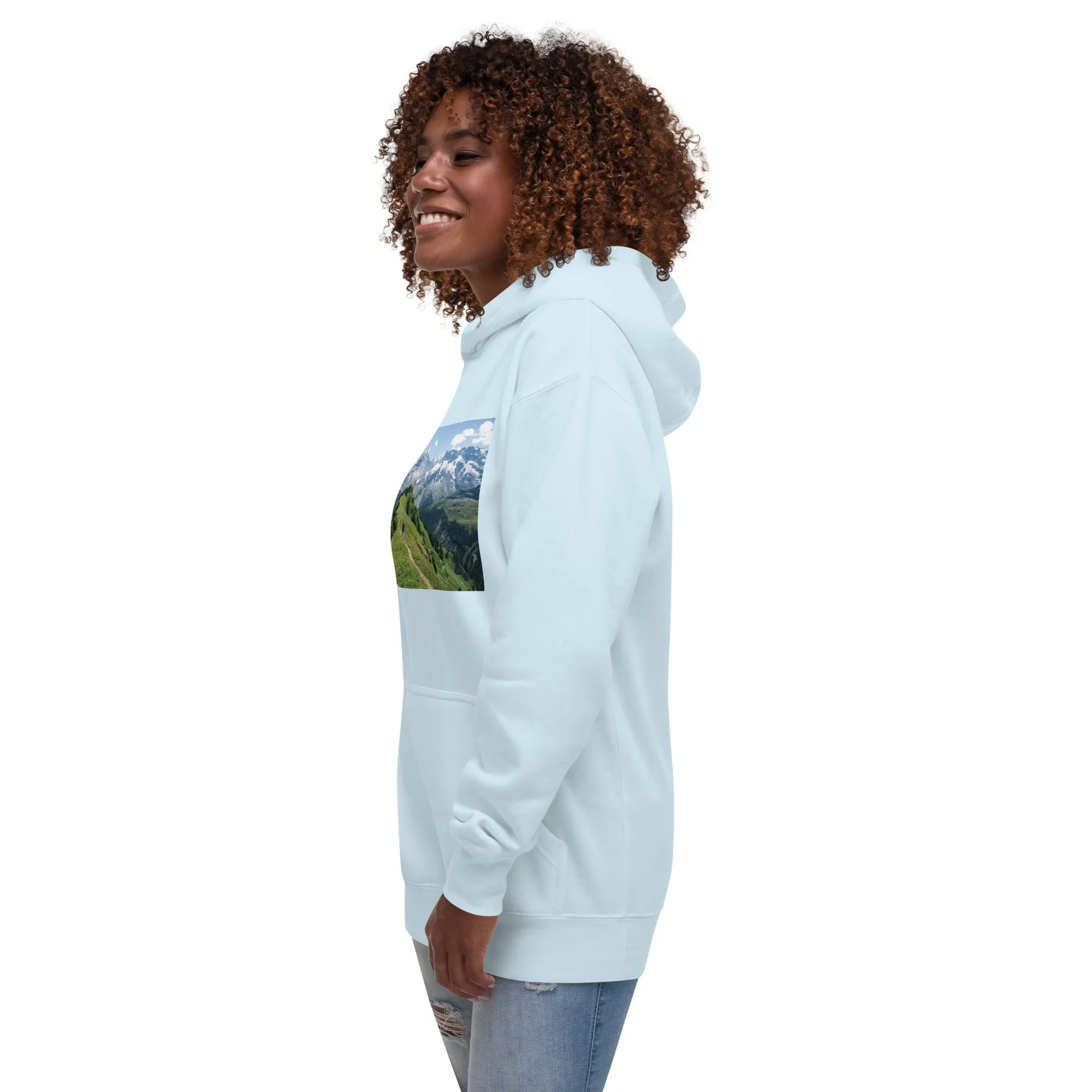 Hoodie Womens Designer (Hoodies Womens - Nature Mountain 0016)