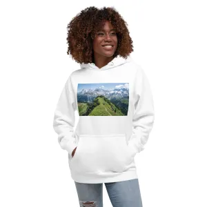 Hoodie Womens Designer (Hoodies Womens - Nature Mountain 0016)