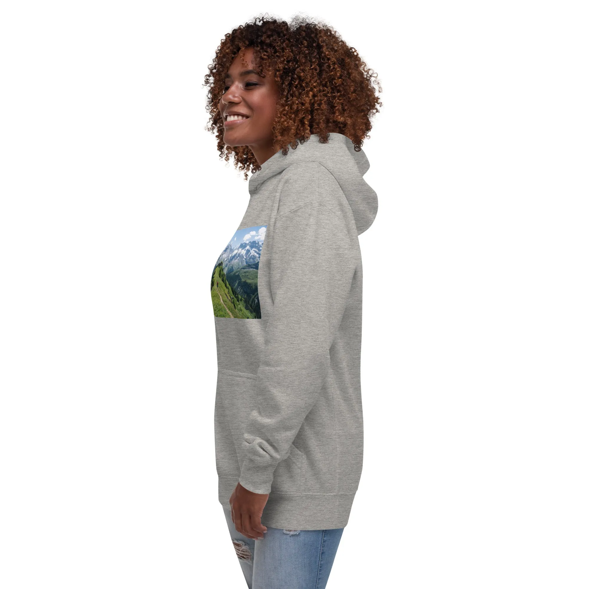 Hoodie Womens Designer (Hoodies Womens - Nature Mountain 0016)