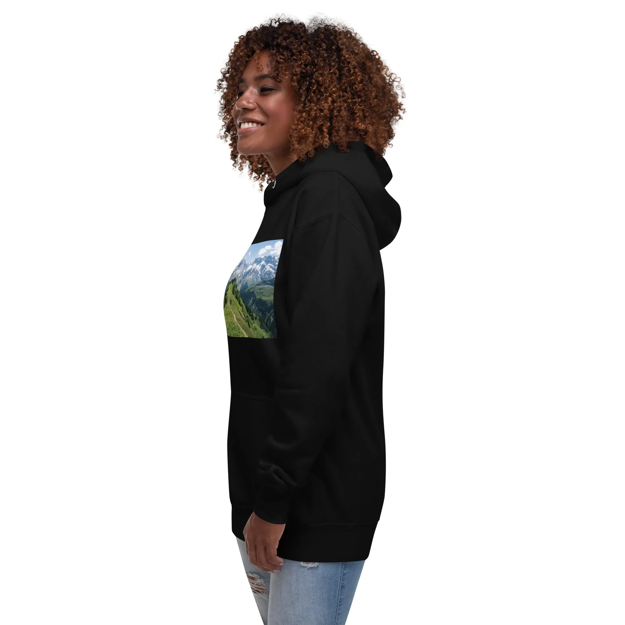Hoodie Womens Designer (Hoodies Womens - Nature Mountain 0016)