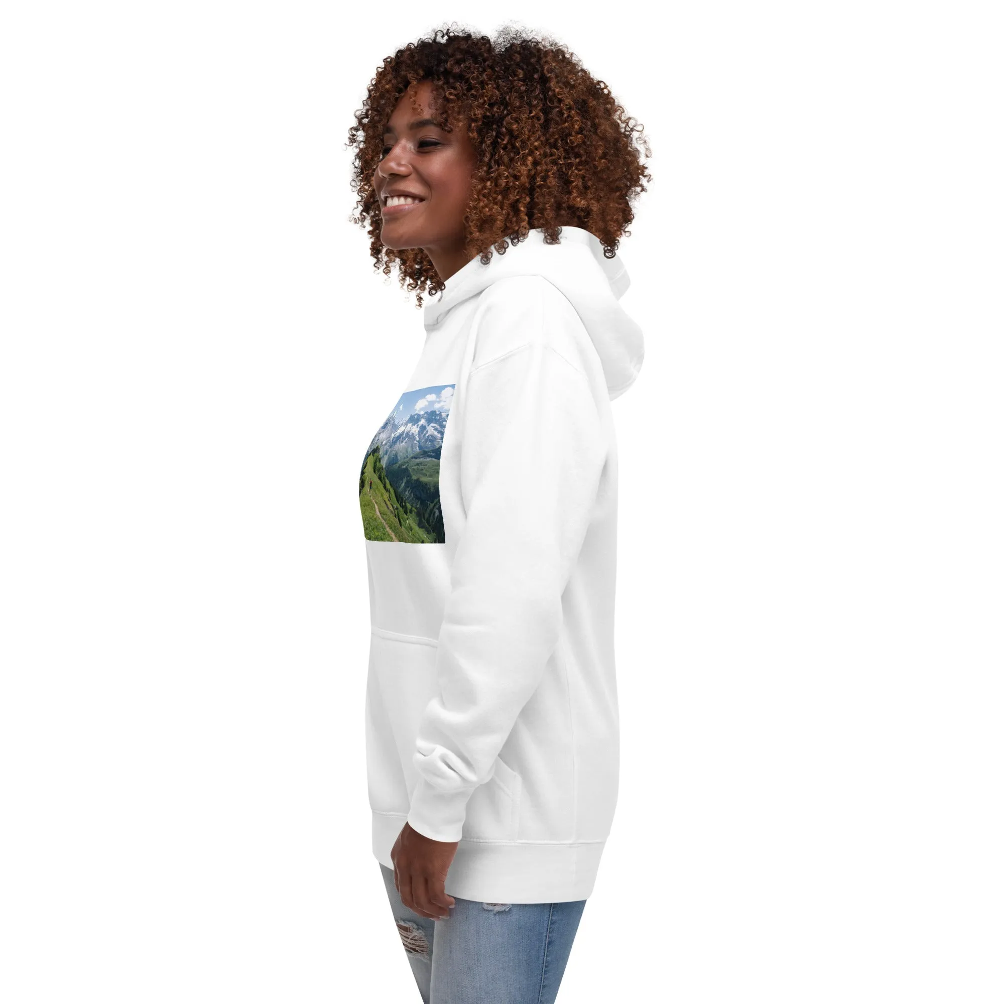 Hoodie Womens Designer (Hoodies Womens - Nature Mountain 0016)