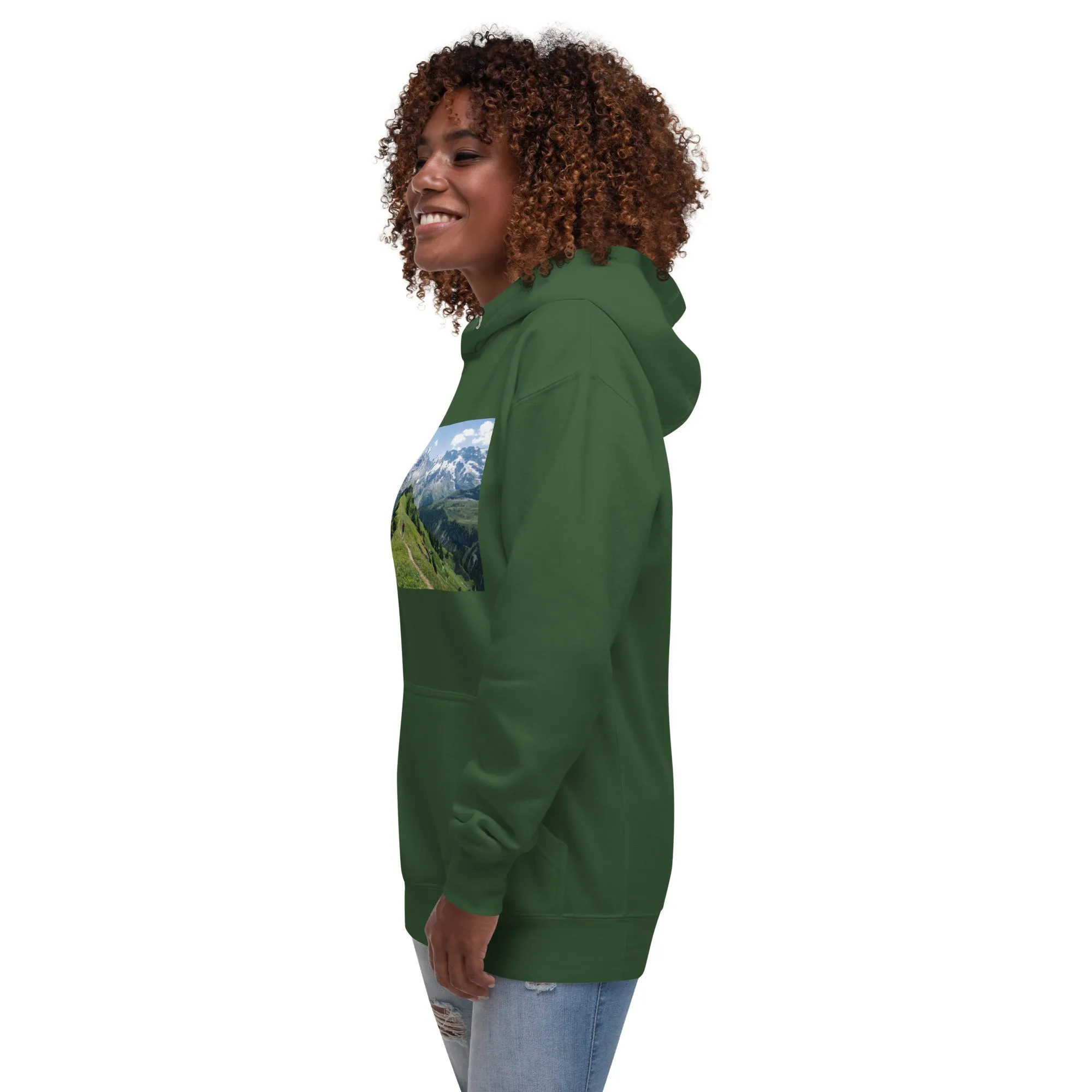 Hoodie Womens Designer (Hoodies Womens - Nature Mountain 0016)