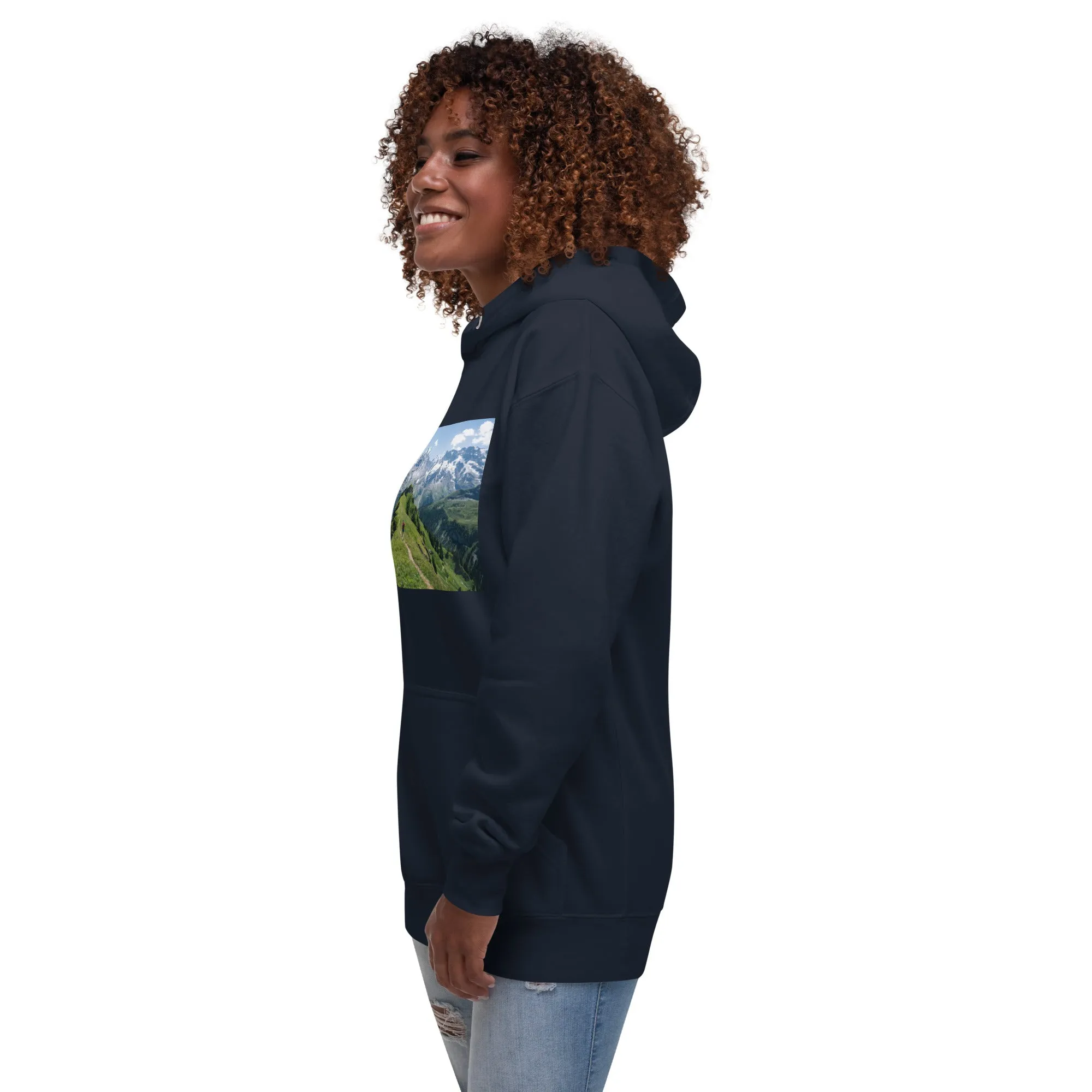 Hoodie Womens Designer (Hoodies Womens - Nature Mountain 0016)