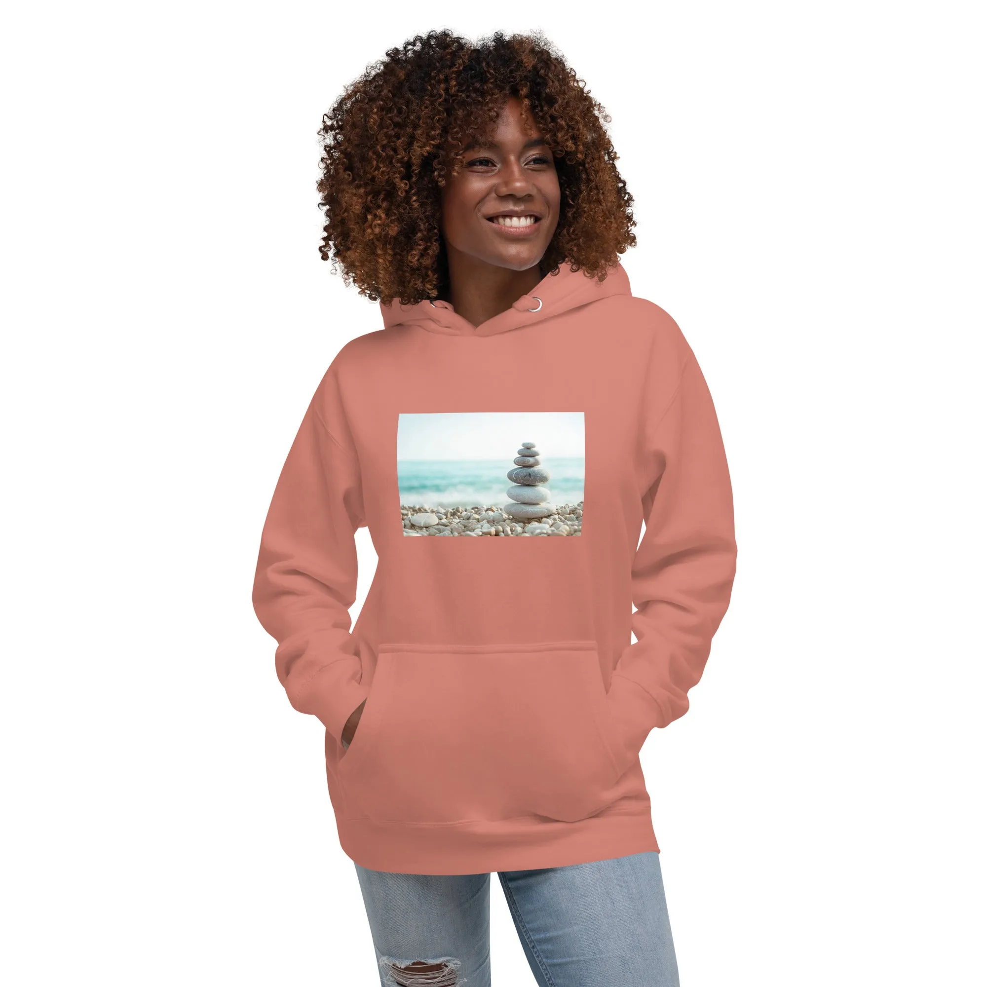 Hoodie Womens Designer (Hoodies Womens - Nature Seashore 0013)