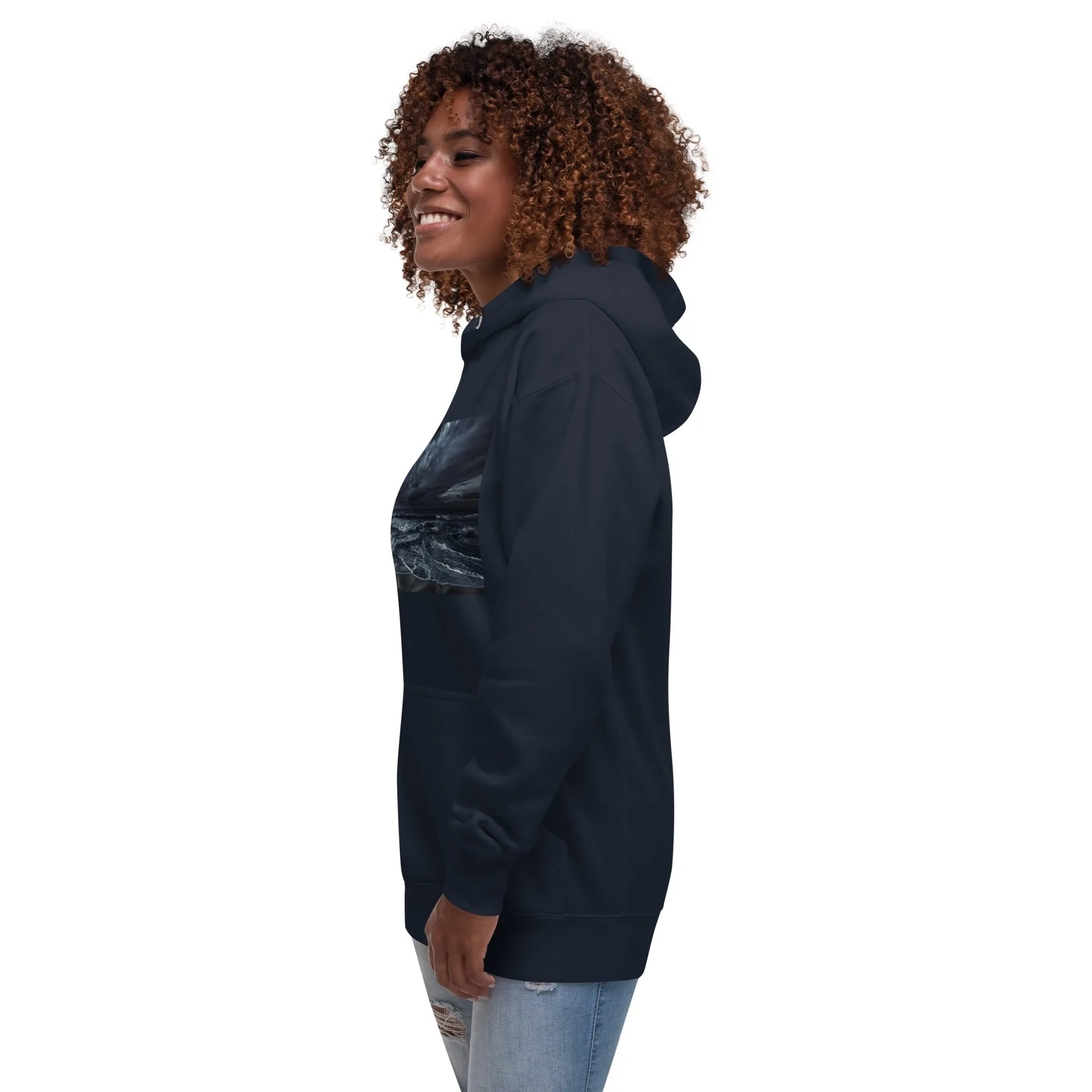 Hoodie Womens Designer (Hoodies Womens - Nature Seashore 0014)