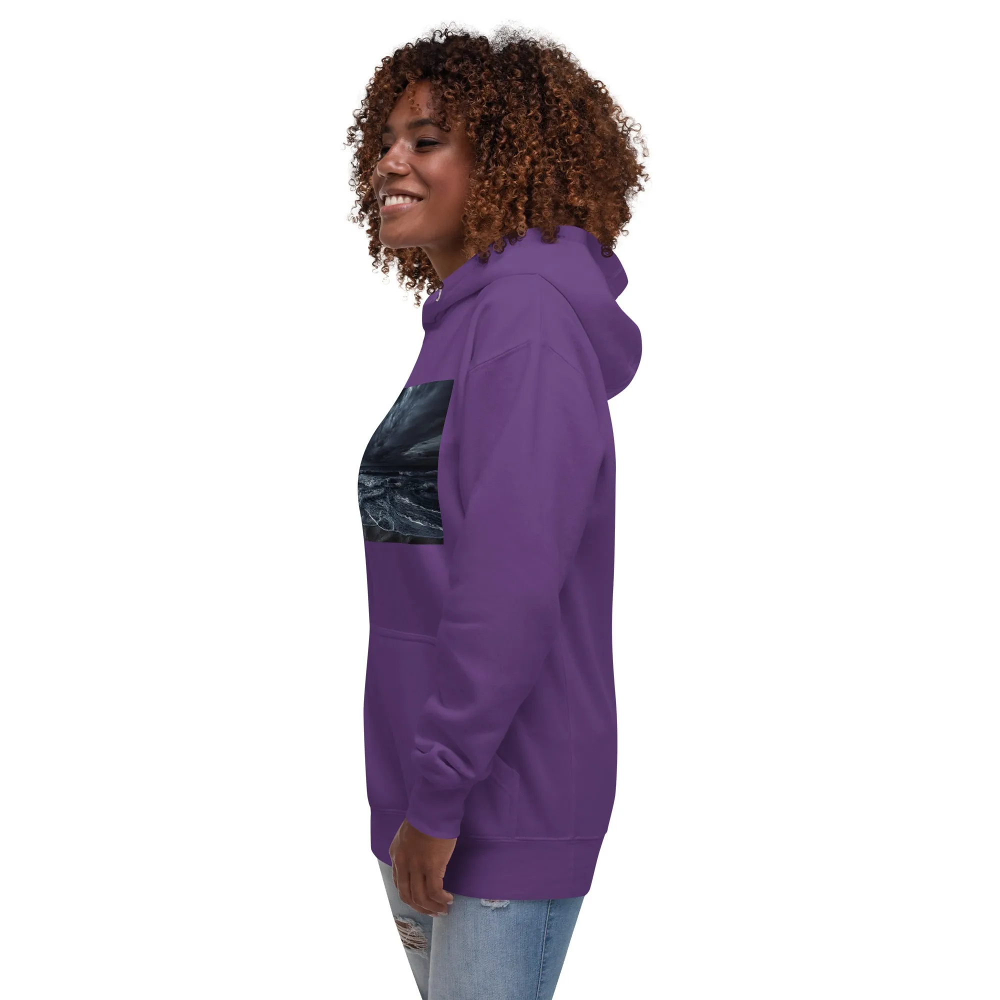 Hoodie Womens Designer (Hoodies Womens - Nature Seashore 0014)