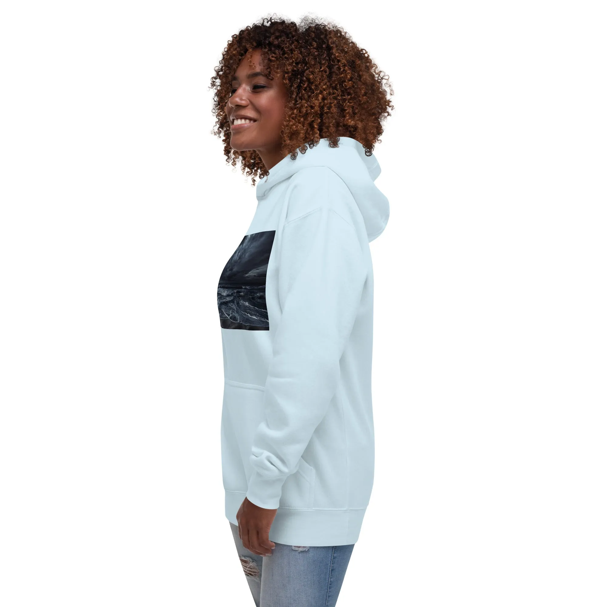 Hoodie Womens Designer (Hoodies Womens - Nature Seashore 0014)