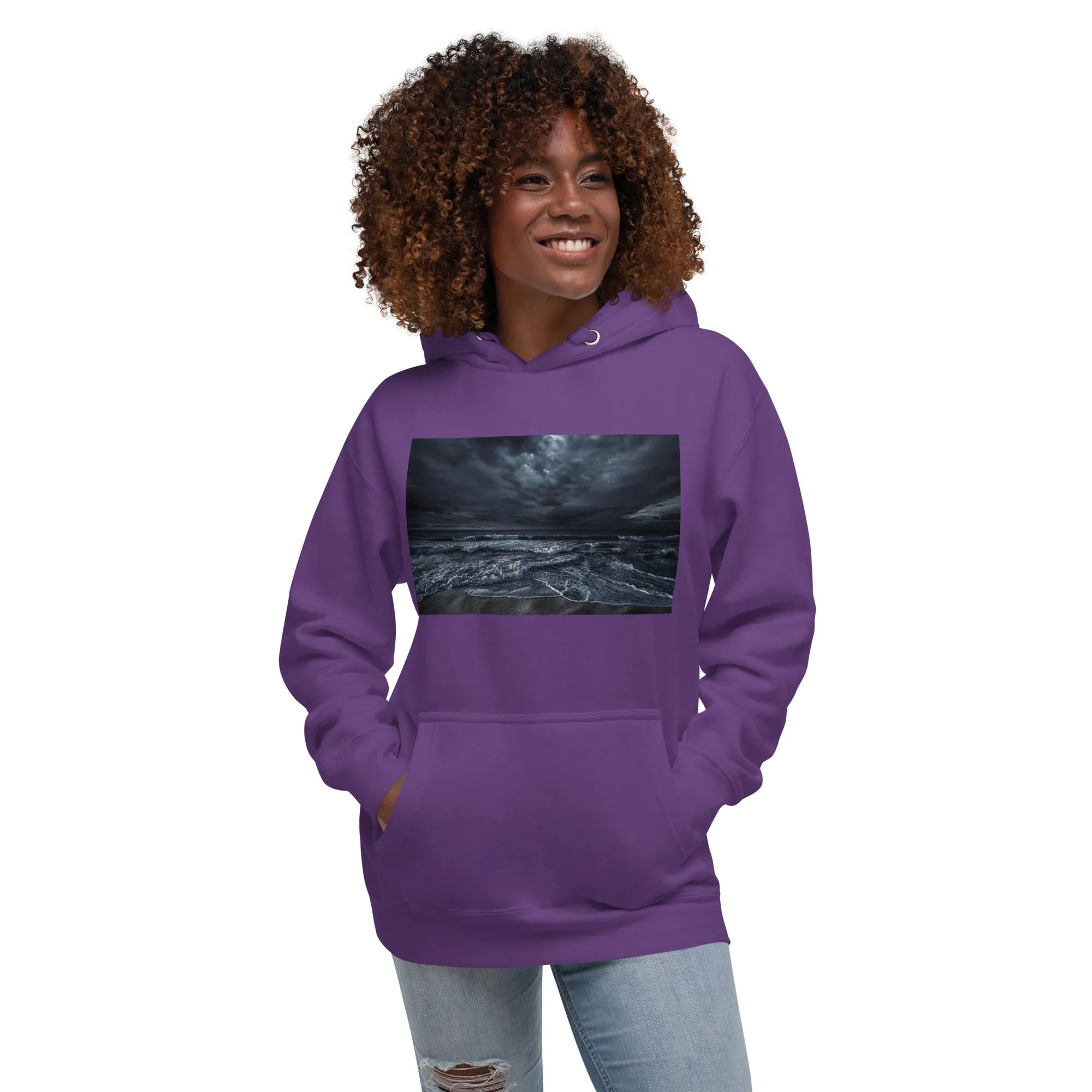 Hoodie Womens Designer (Hoodies Womens - Nature Seashore 0014)