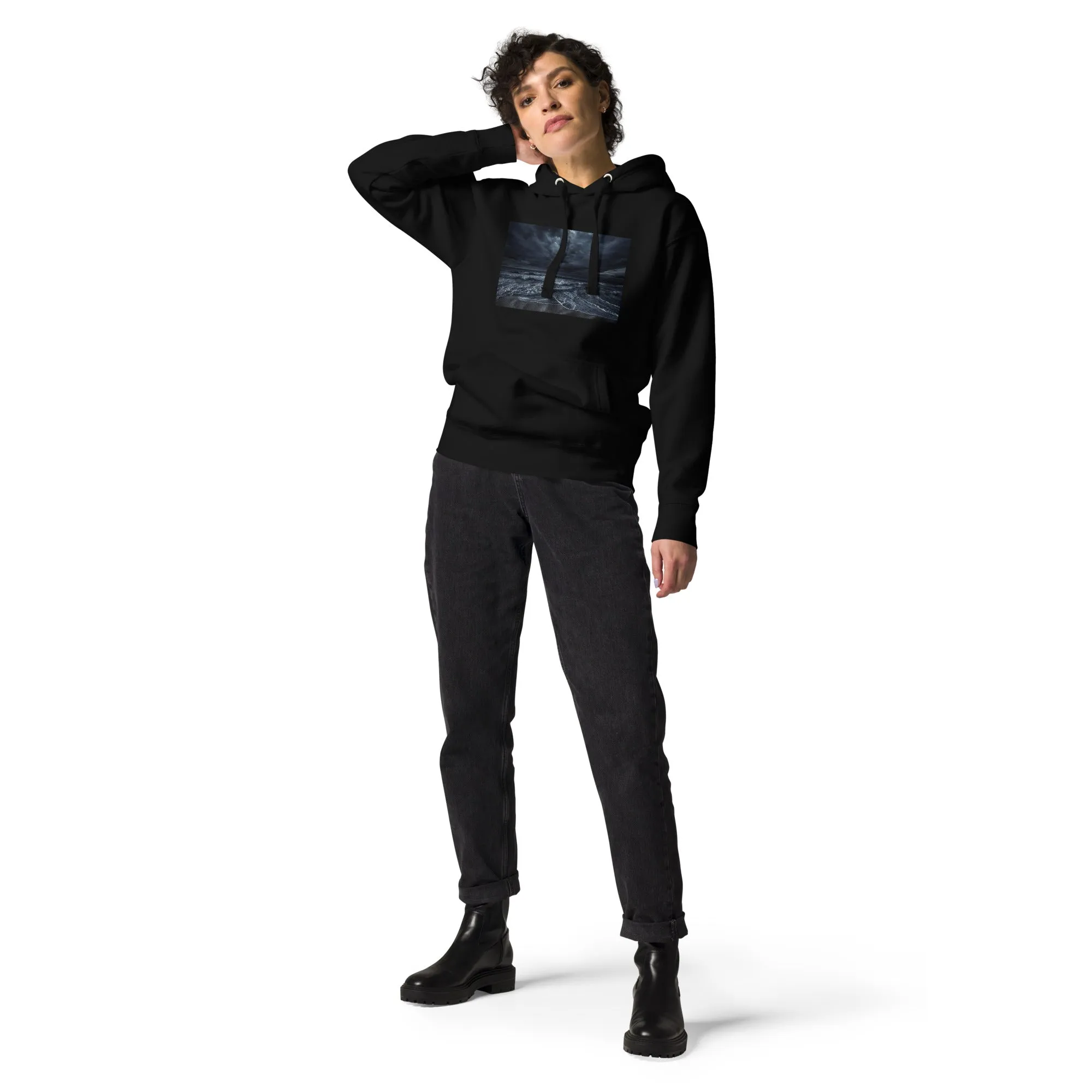 Hoodie Womens Designer (Hoodies Womens - Nature Seashore 0014)