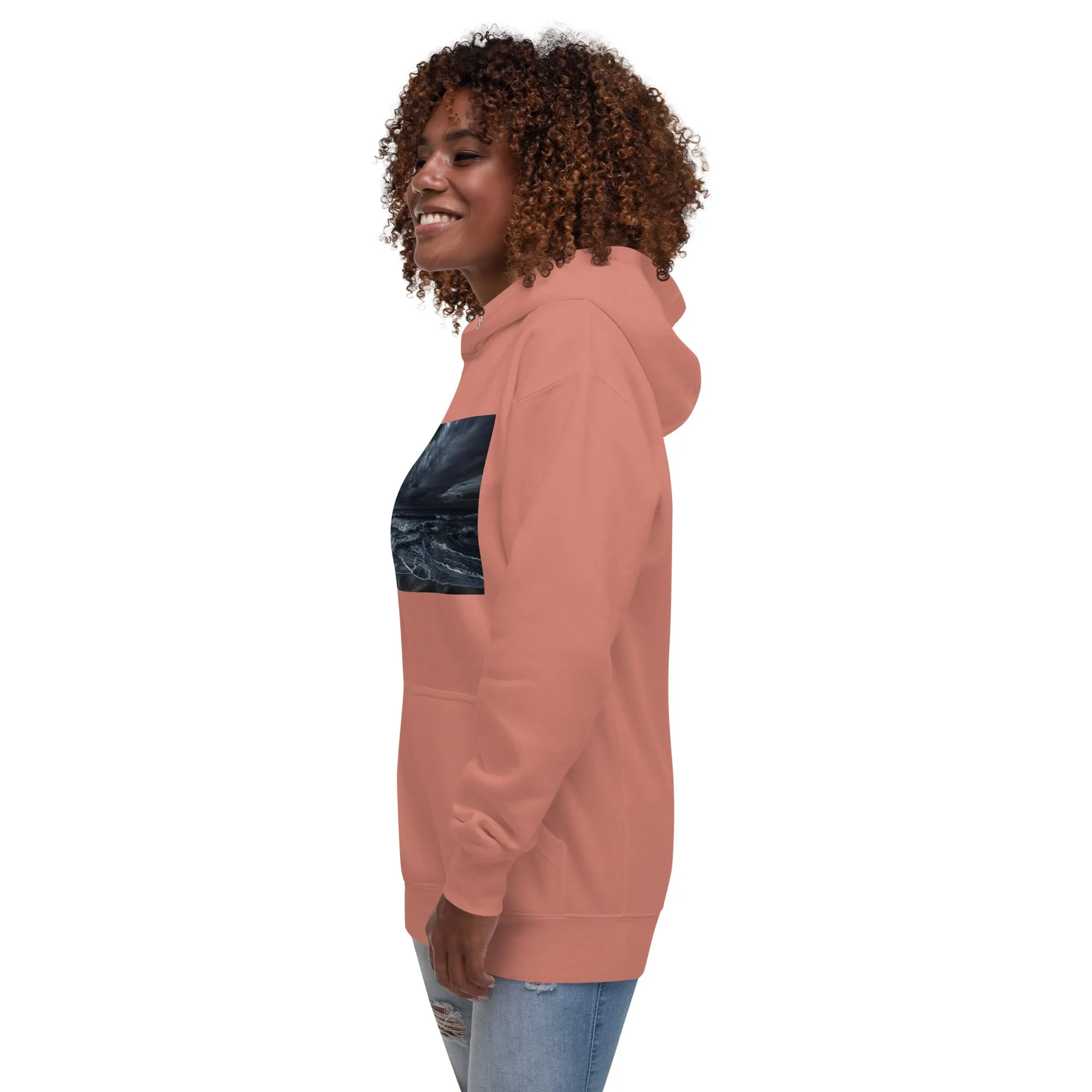 Hoodie Womens Designer (Hoodies Womens - Nature Seashore 0014)